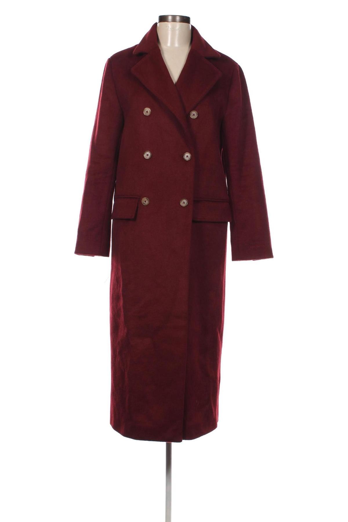 Дамско палто Pepe Jeans, Размер S, Цвят Червен, Цена 489,00 лв.
