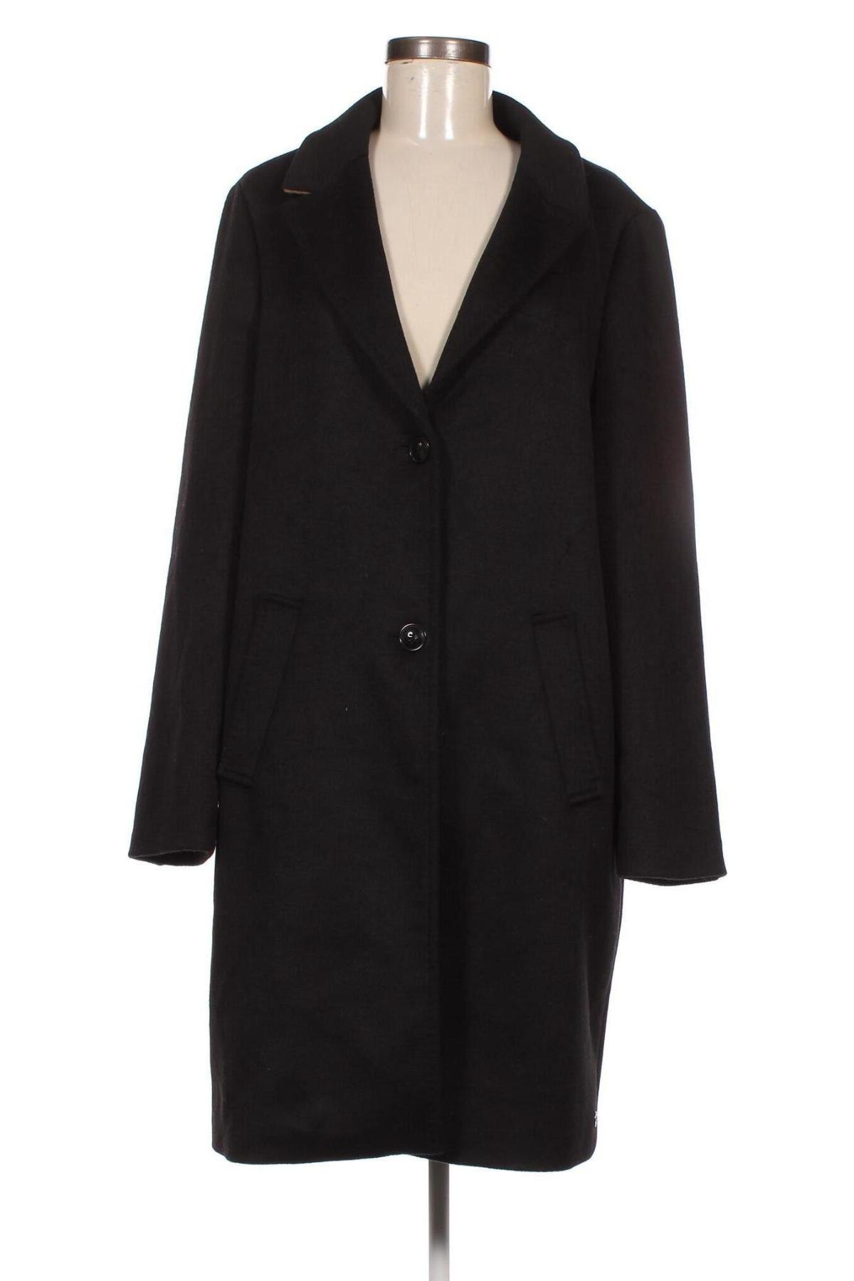 Дамско палто S.Oliver, Размер L, Цвят Черен, Цена 54,72 лв.