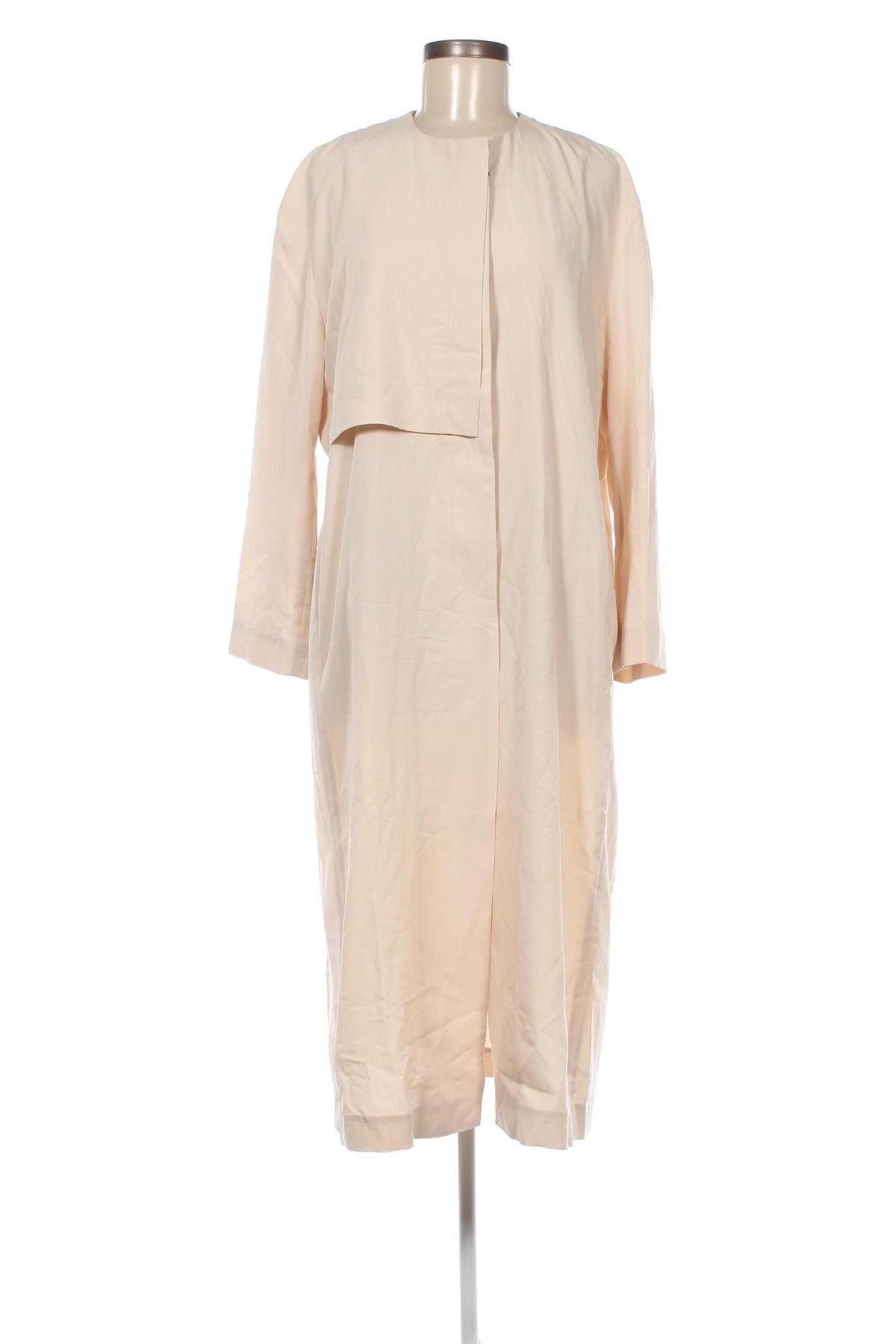 Palton de femei Sisley, Mărime XL, Culoare Bej, Preț 98,29 Lei