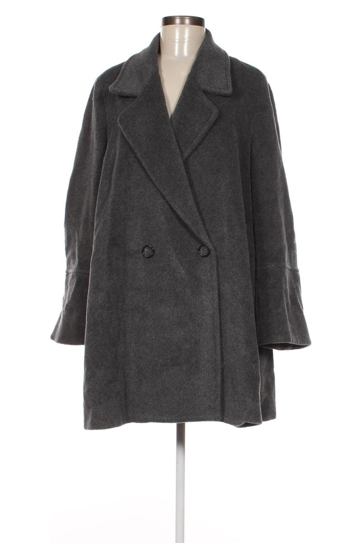 Γυναικείο παλτό United Colors Of Benetton, Μέγεθος XL, Χρώμα Γκρί, Τιμή 215,98 €