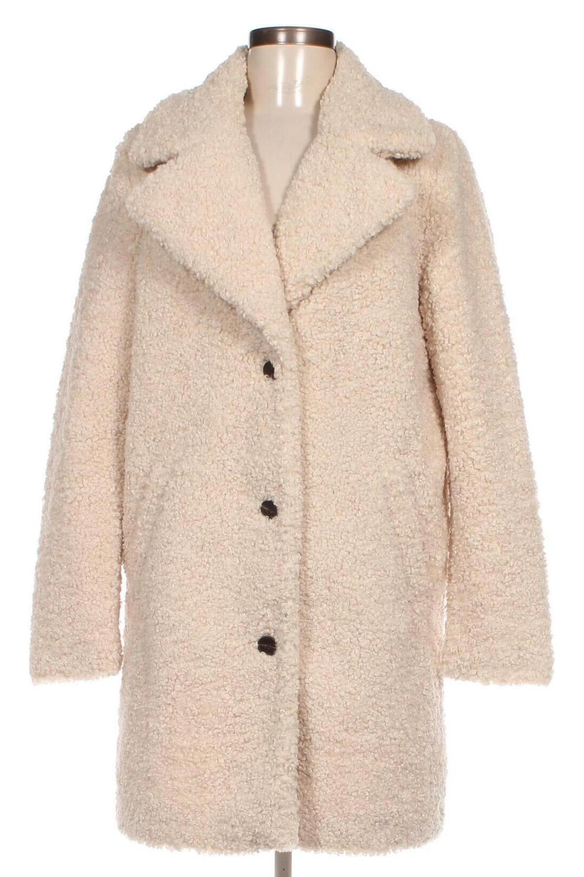 Γυναικείο παλτό Vero Moda, Μέγεθος S, Χρώμα Εκρού, Τιμή 56,19 €