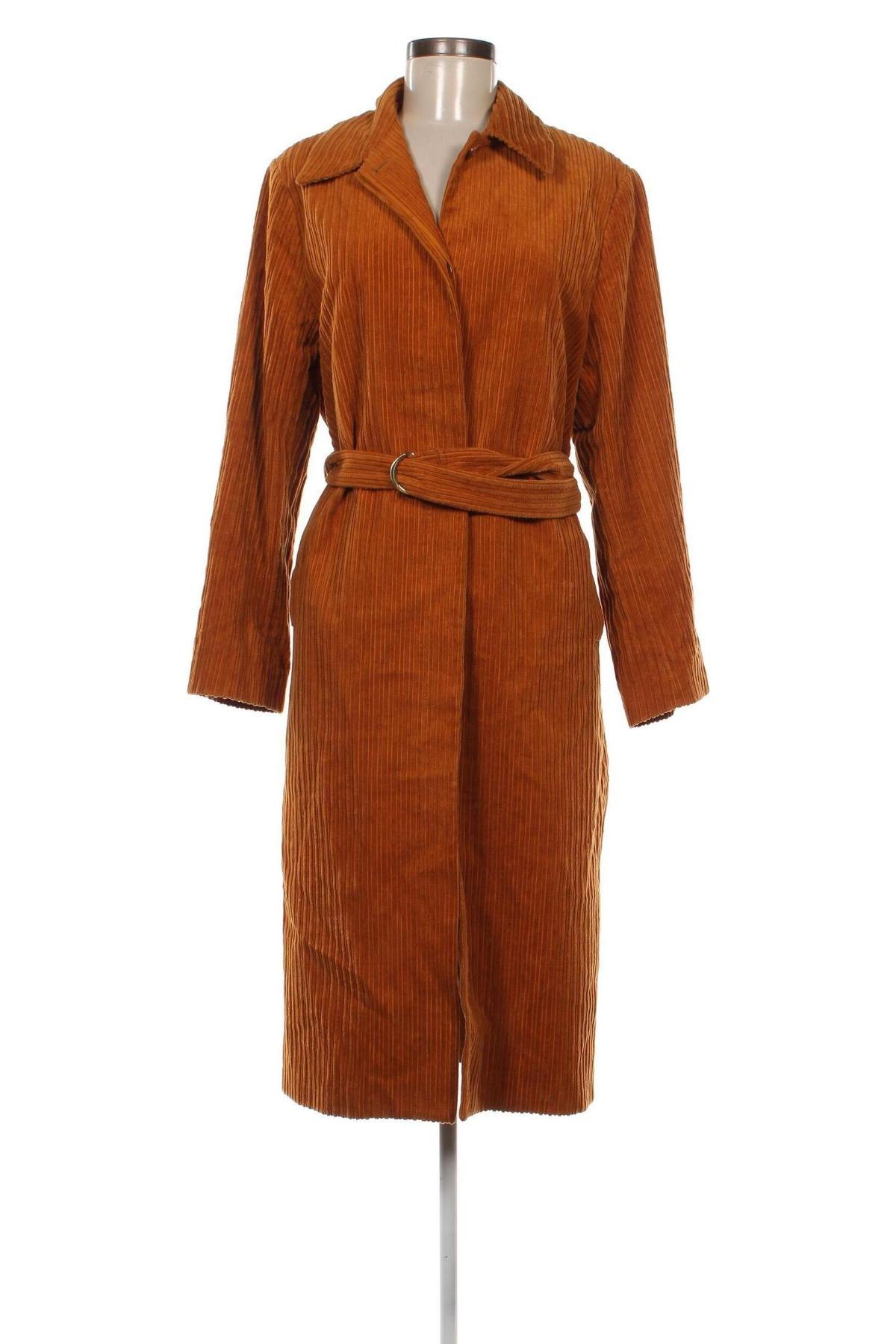 Дамско палто Weekday, Размер S, Цвят Оранжев, Цена 53,92 лв.