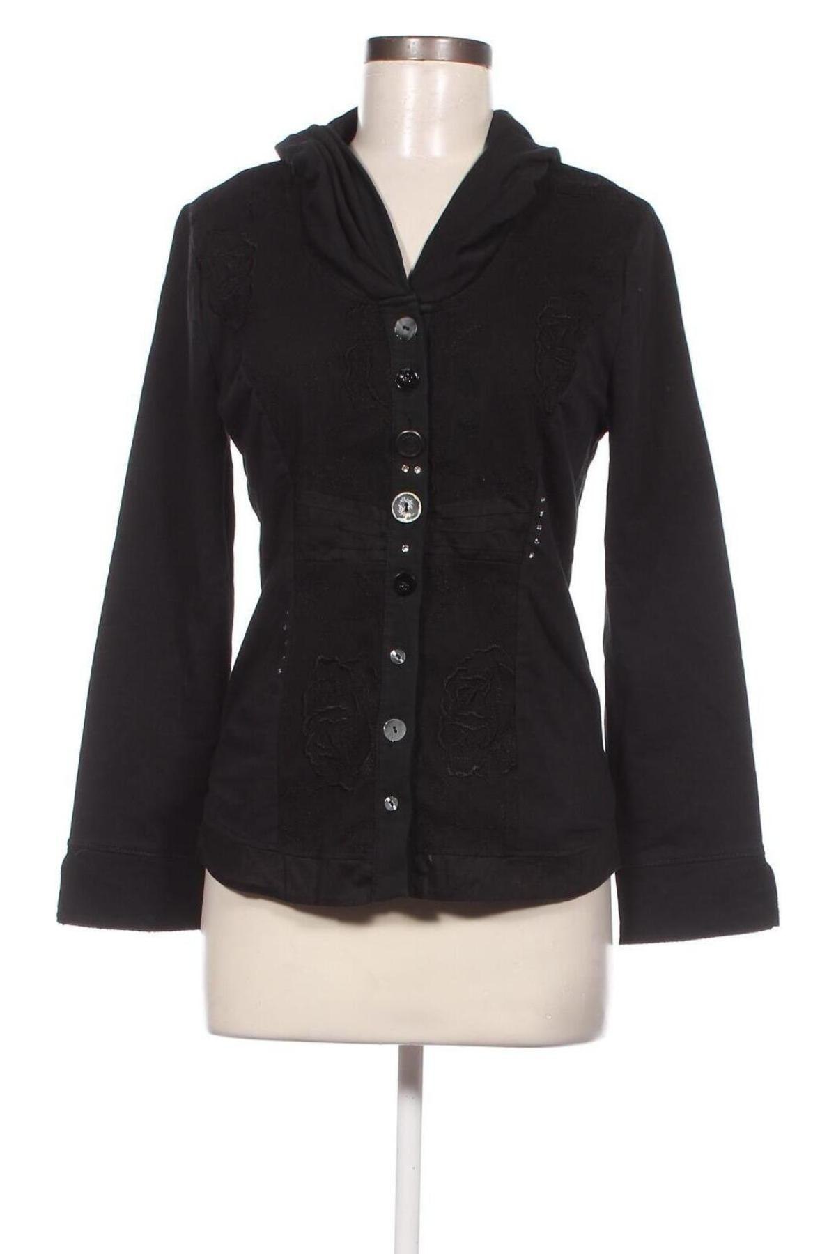 Γυναικείο σακάκι Bottega, Μέγεθος S, Χρώμα Μαύρο, Τιμή 14,70 €