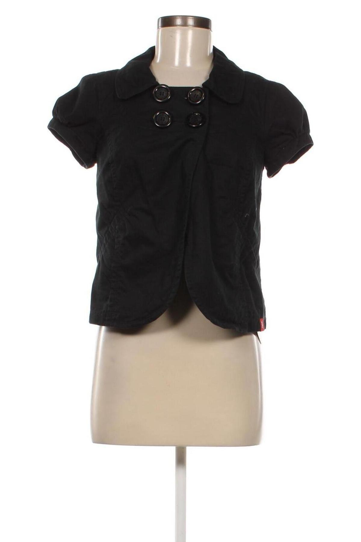 Γυναικείο σακάκι Edc By Esprit, Μέγεθος S, Χρώμα Μαύρο, Τιμή 6,62 €