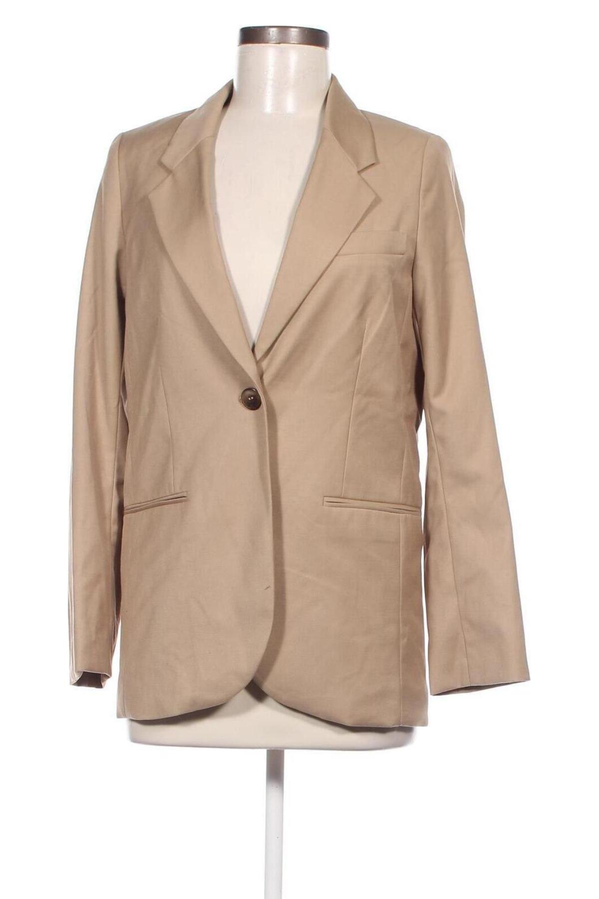 Дамско сако H&M, Размер XS, Цвят Кафяв, Цена 44,00 лв.