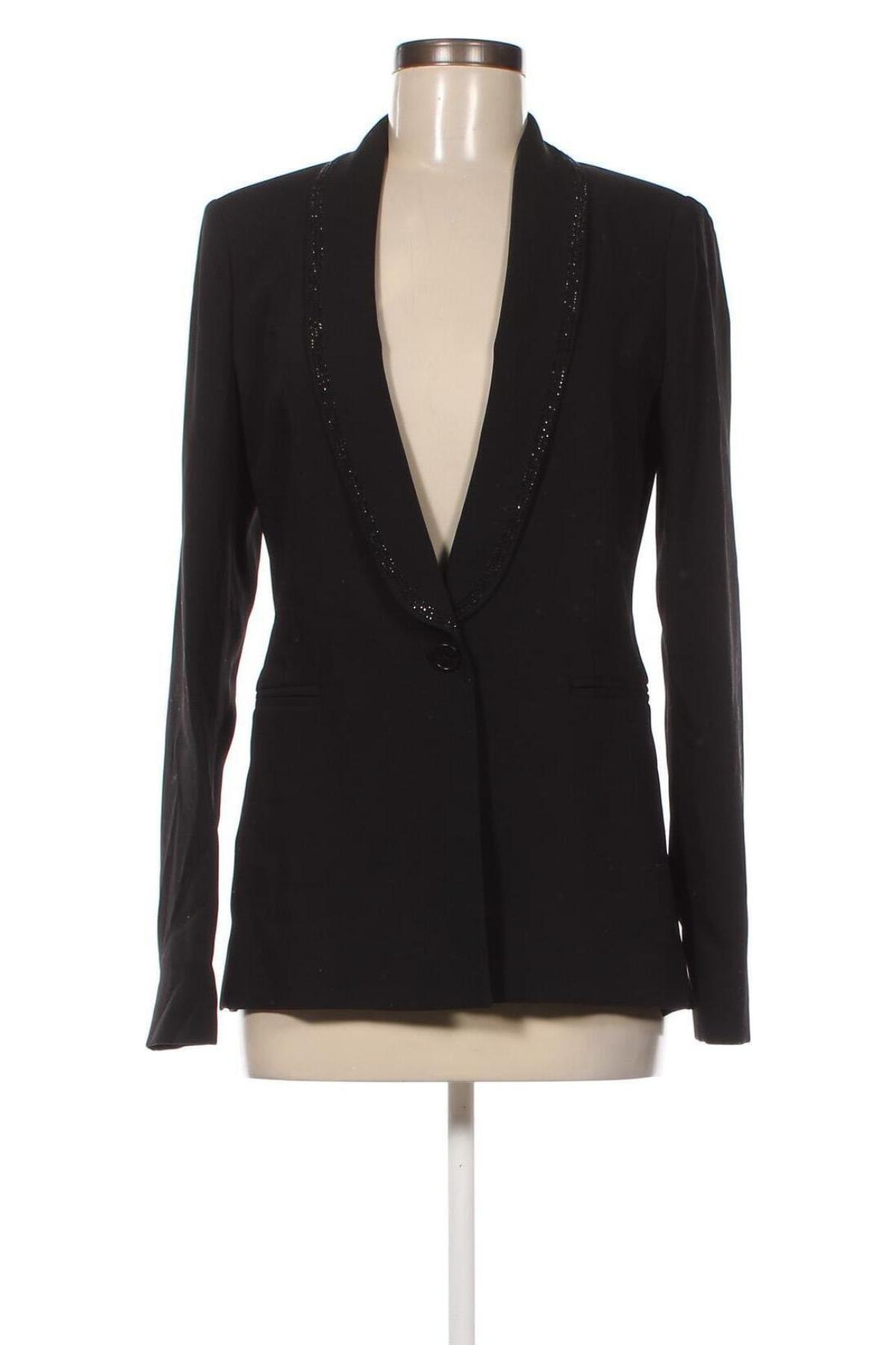 Γυναικείο σακάκι Liu Jo, Μέγεθος XL, Χρώμα Μαύρο, Τιμή 232,47 €
