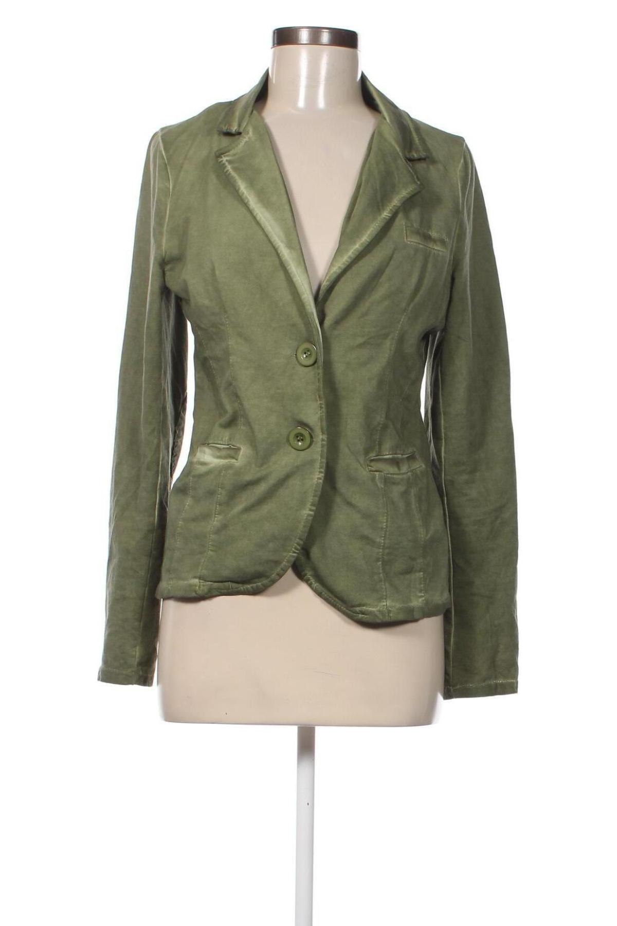Дамско сако Made In Italy, Размер M, Цвят Зелен, Цена 44,00 лв.