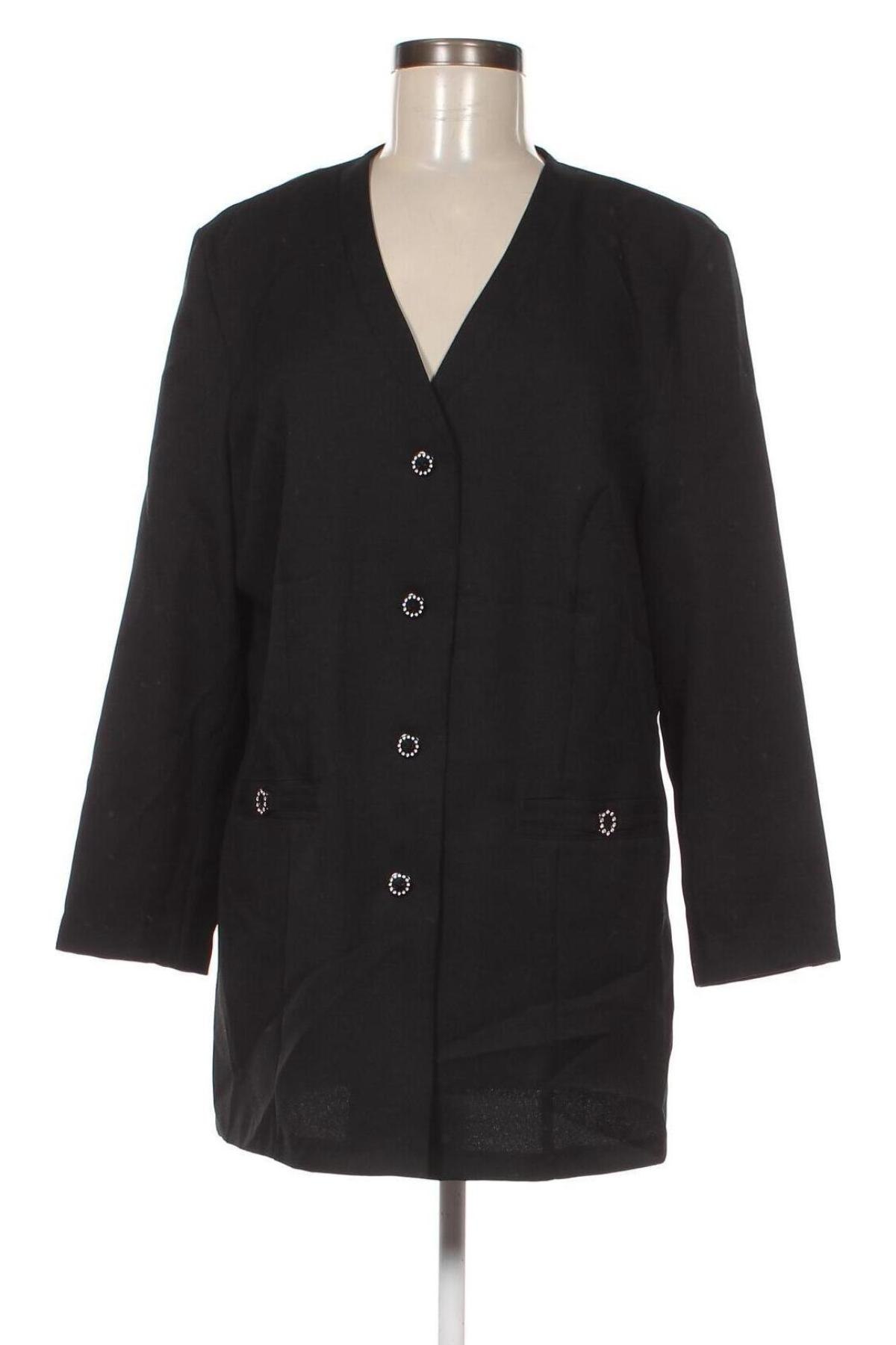 Дамско сако Rigany, Размер XL, Цвят Черен, Цена 16,28 лв.