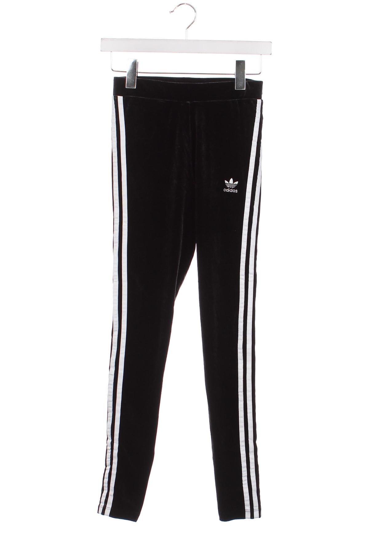 Дамско спортно долнище Adidas Originals, Размер XS, Цвят Черен, Цена 29,00 лв.