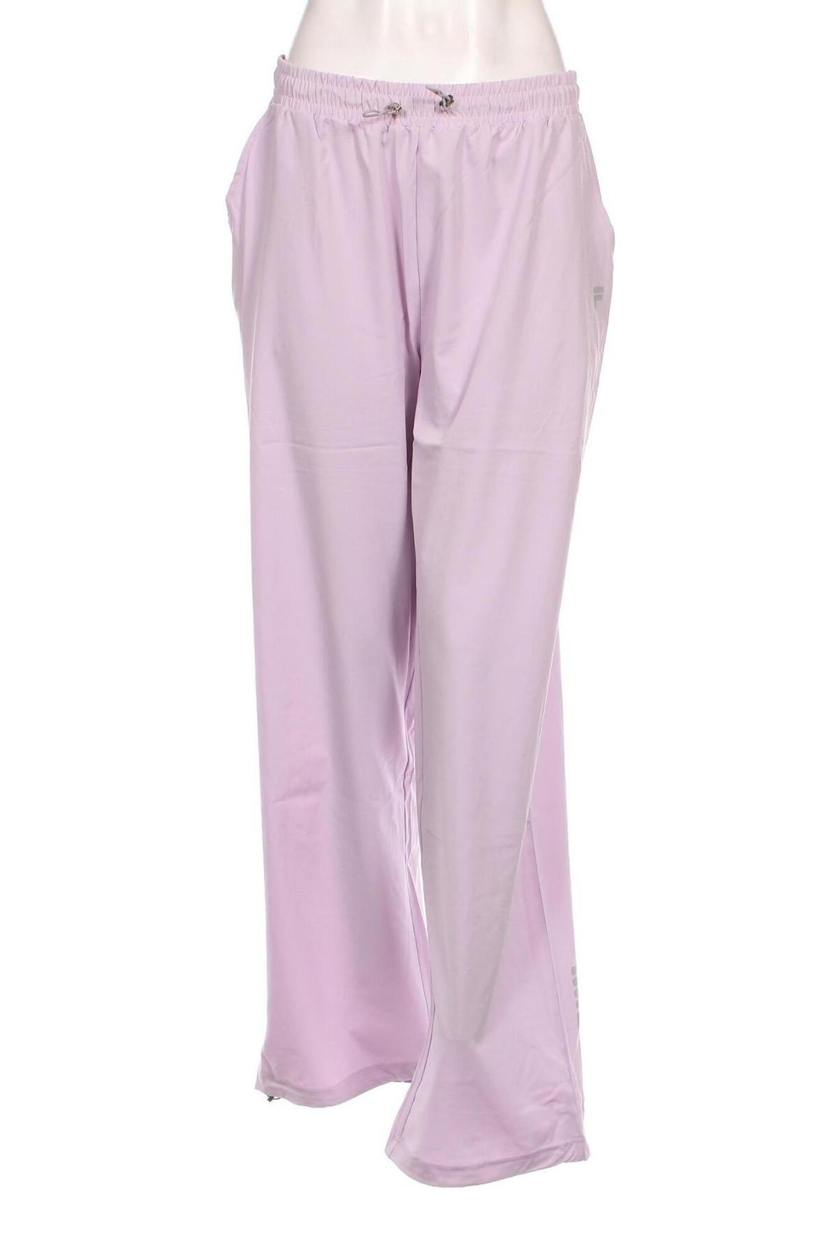Γυναικείο αθλητικό παντελόνι FILA, Μέγεθος L, Χρώμα Βιολετί, Τιμή 18,39 €