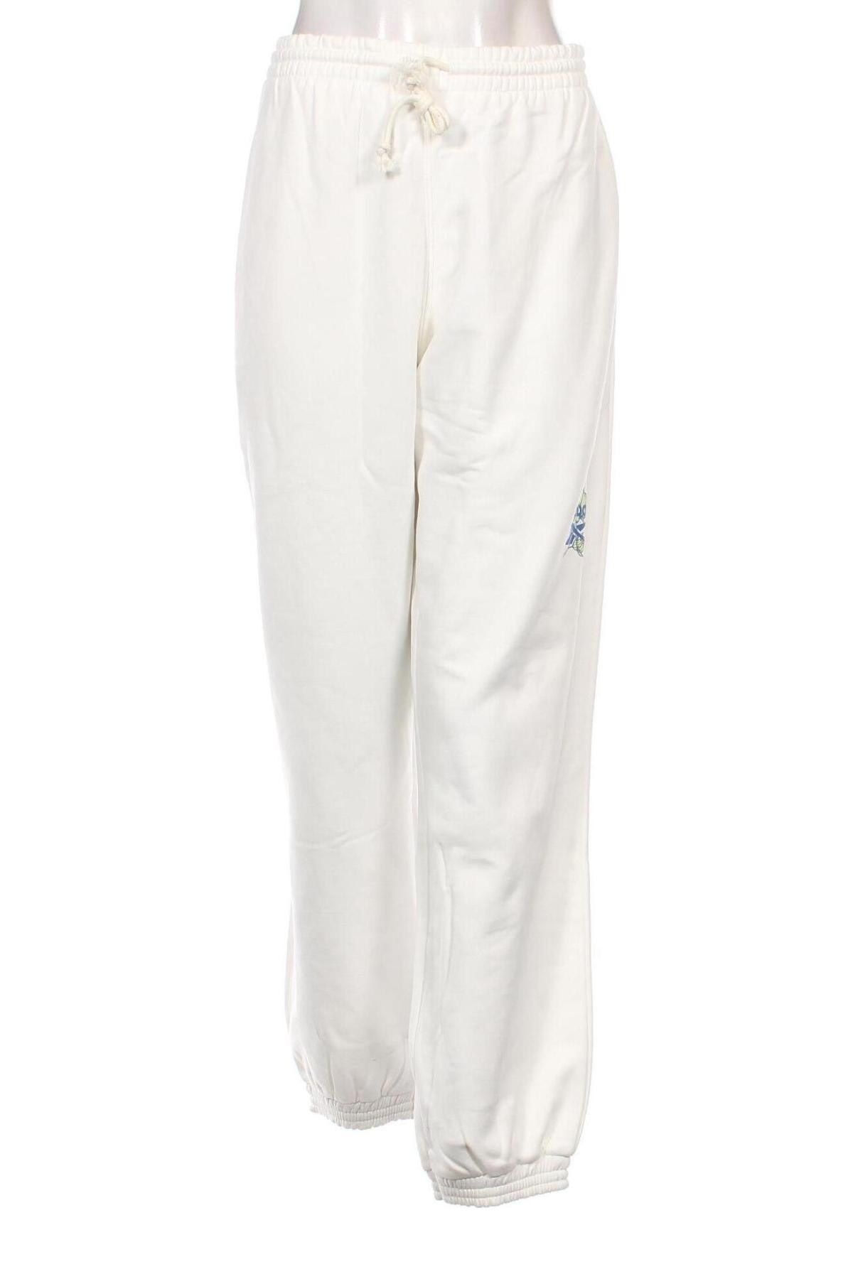 Γυναικείο αθλητικό παντελόνι Reebok, Μέγεθος XL, Χρώμα Λευκό, Τιμή 21,53 €