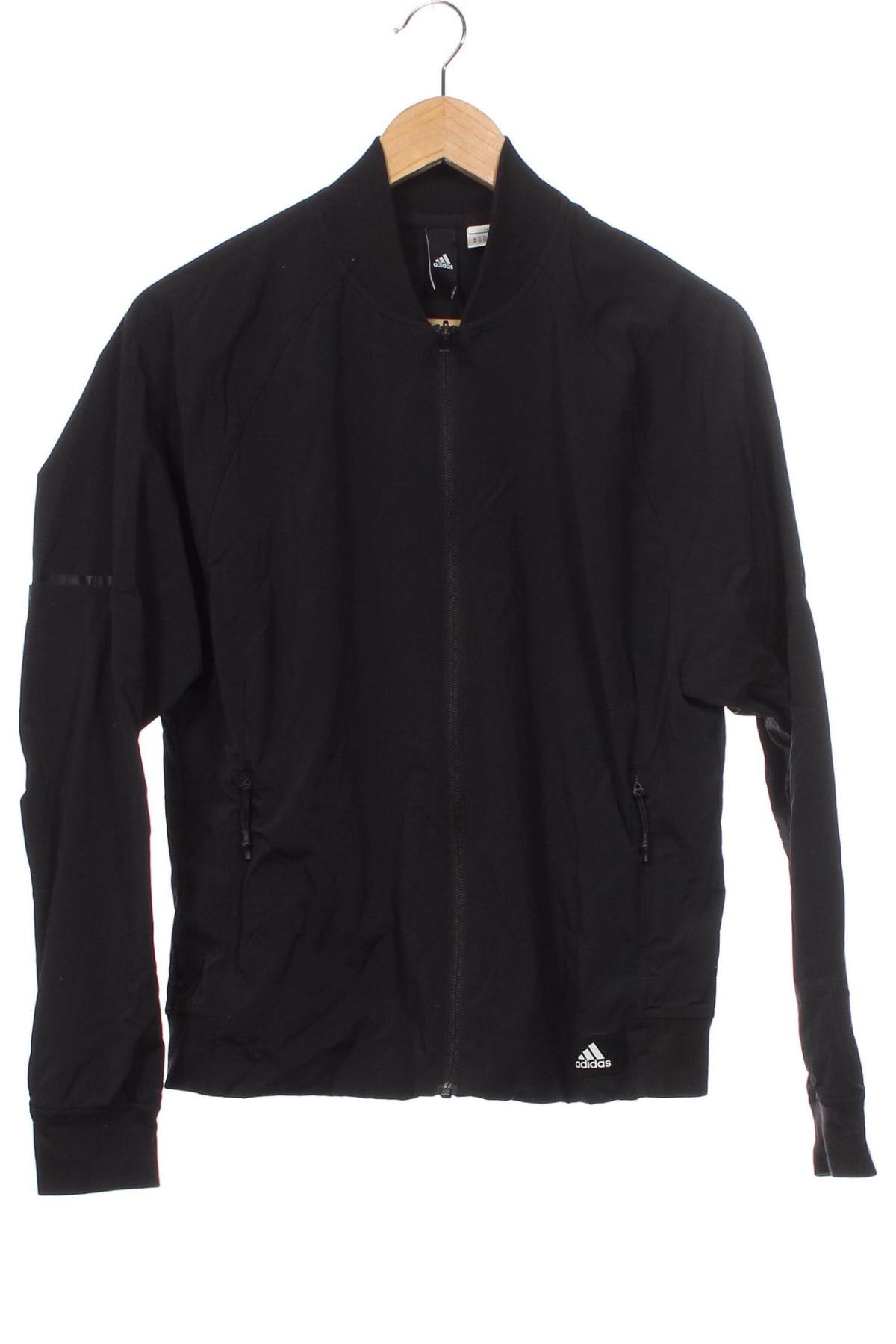 Γυναικείο μπουφάν Adidas, Μέγεθος M, Χρώμα Μαύρο, Τιμή 41,33 €