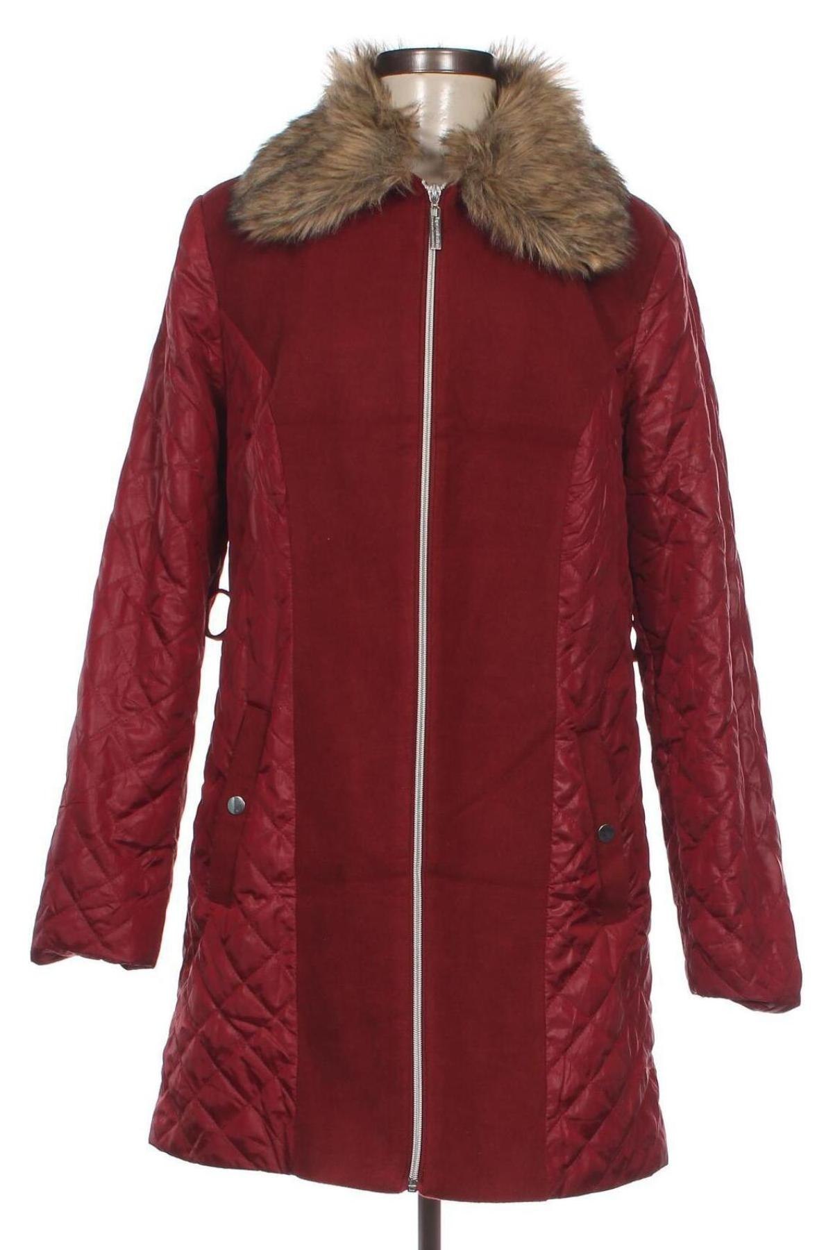 Γυναικείο μπουφάν Bpc Bonprix Collection, Μέγεθος L, Χρώμα Κόκκινο, Τιμή 17,22 €