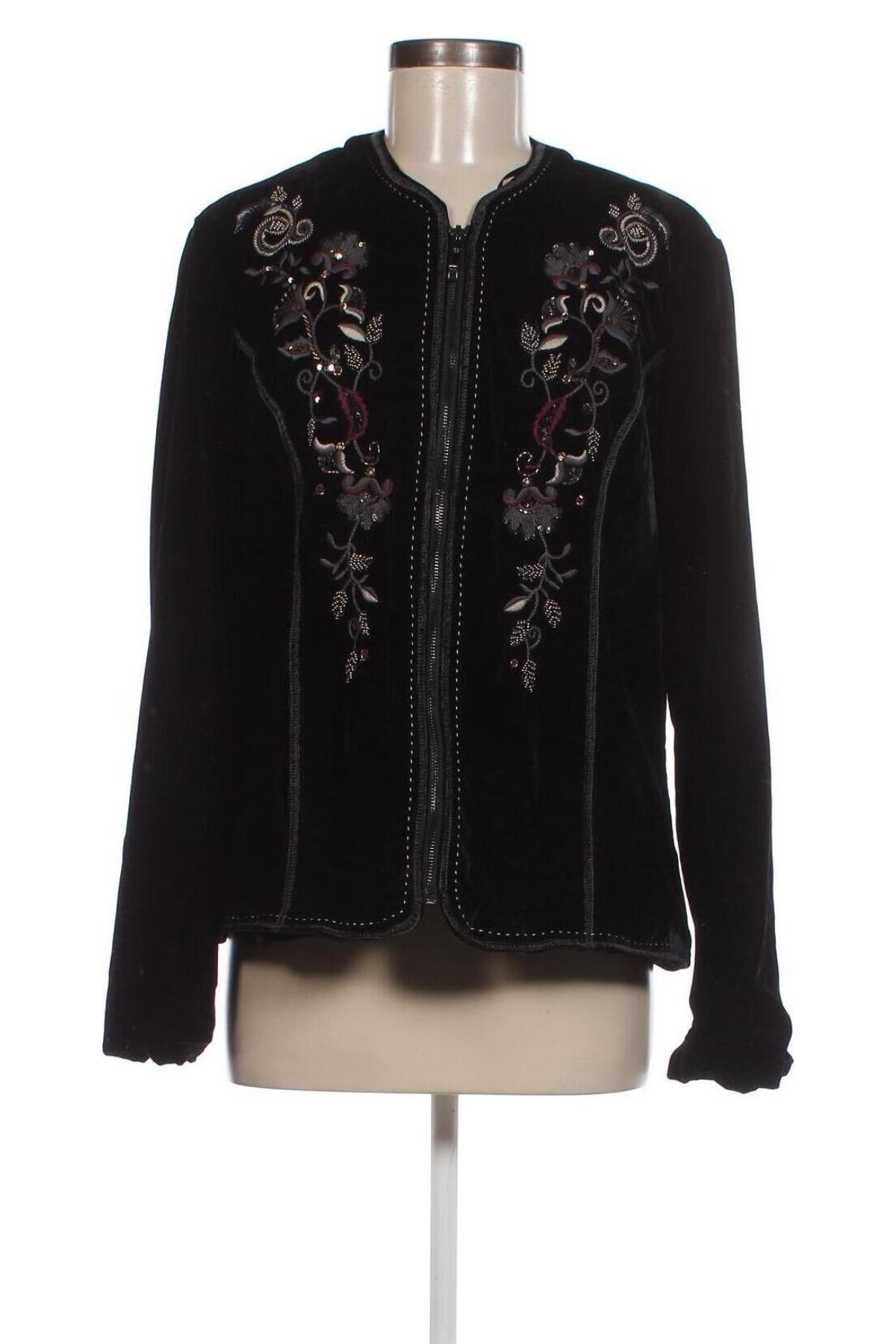 Γυναικείο μπουφάν Canda, Μέγεθος L, Χρώμα Μαύρο, Τιμή 17,81 €