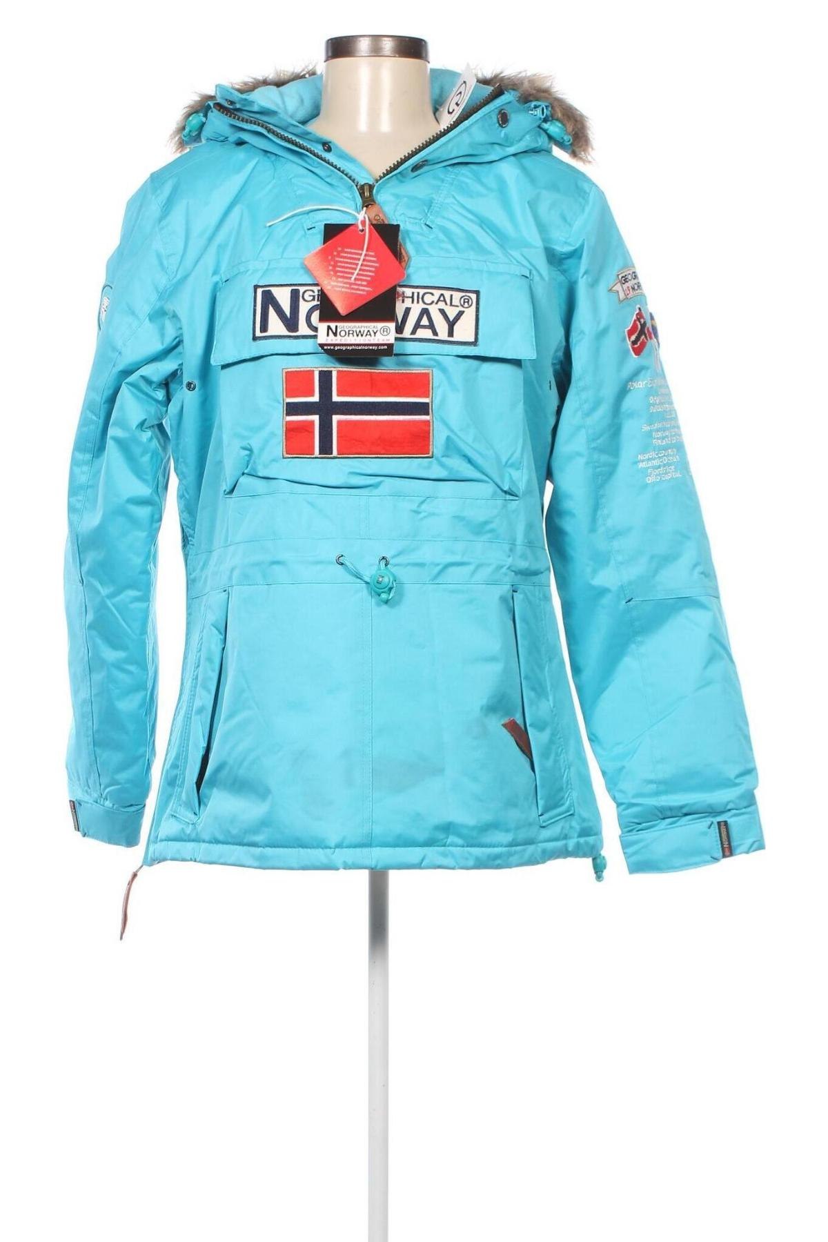 Geacă de femei Geographical Norway, Mărime L, Culoare Albastru, Preț 583,88 Lei