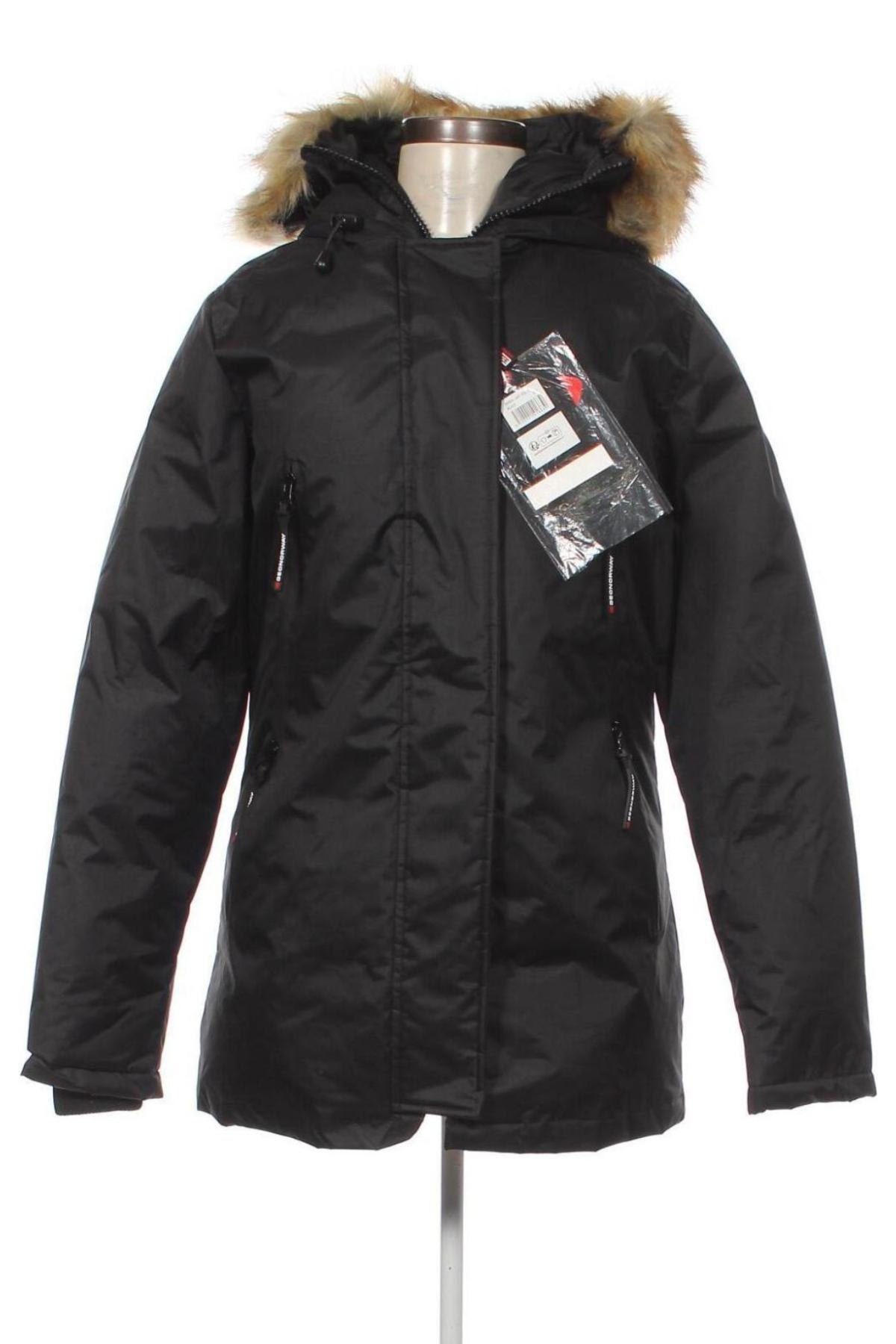 Γυναικείο μπουφάν Geographical Norway, Μέγεθος M, Χρώμα Μαύρο, Τιμή 75,03 €
