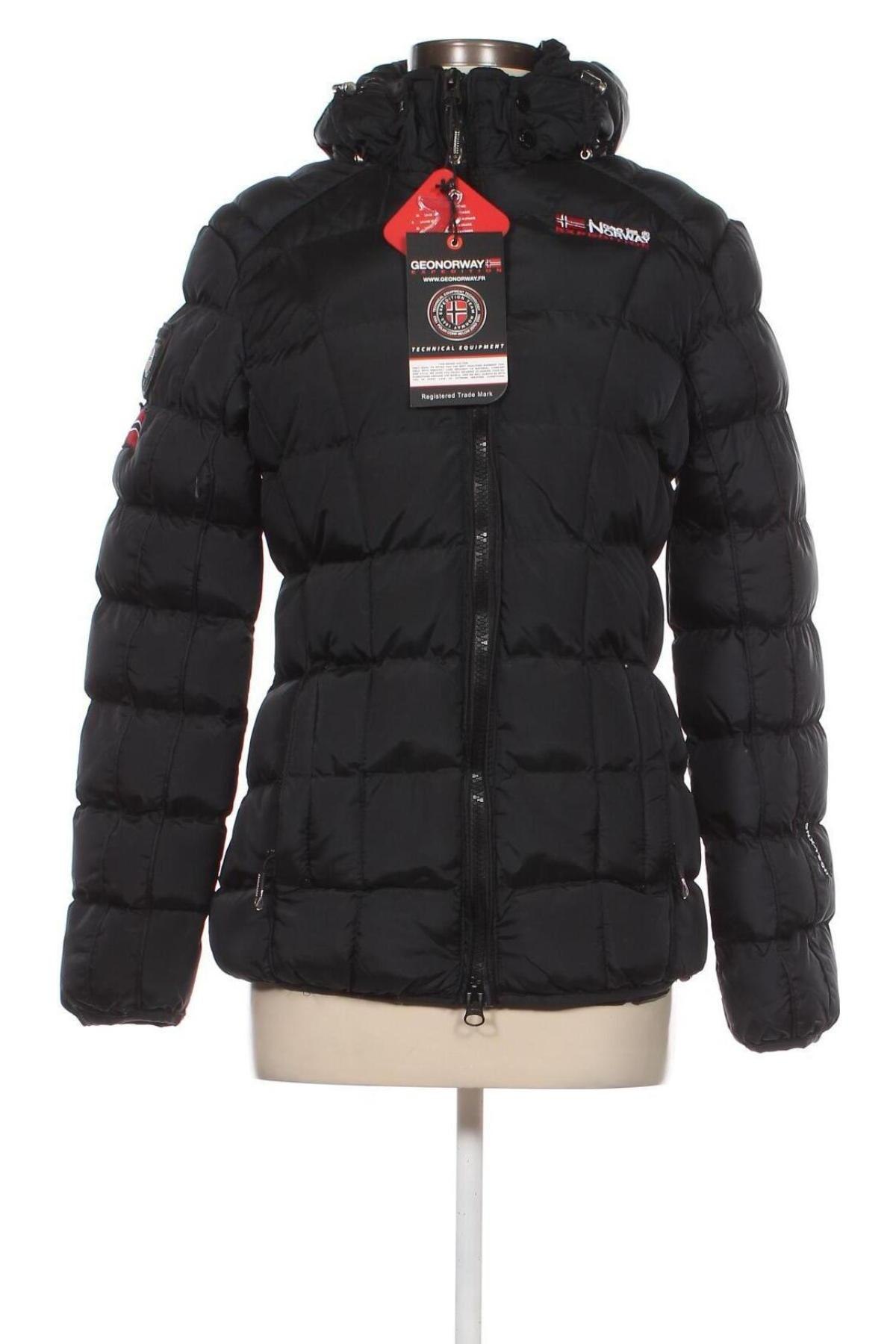 Γυναικείο μπουφάν Geographical Norway, Μέγεθος M, Χρώμα Μαύρο, Τιμή 55,21 €