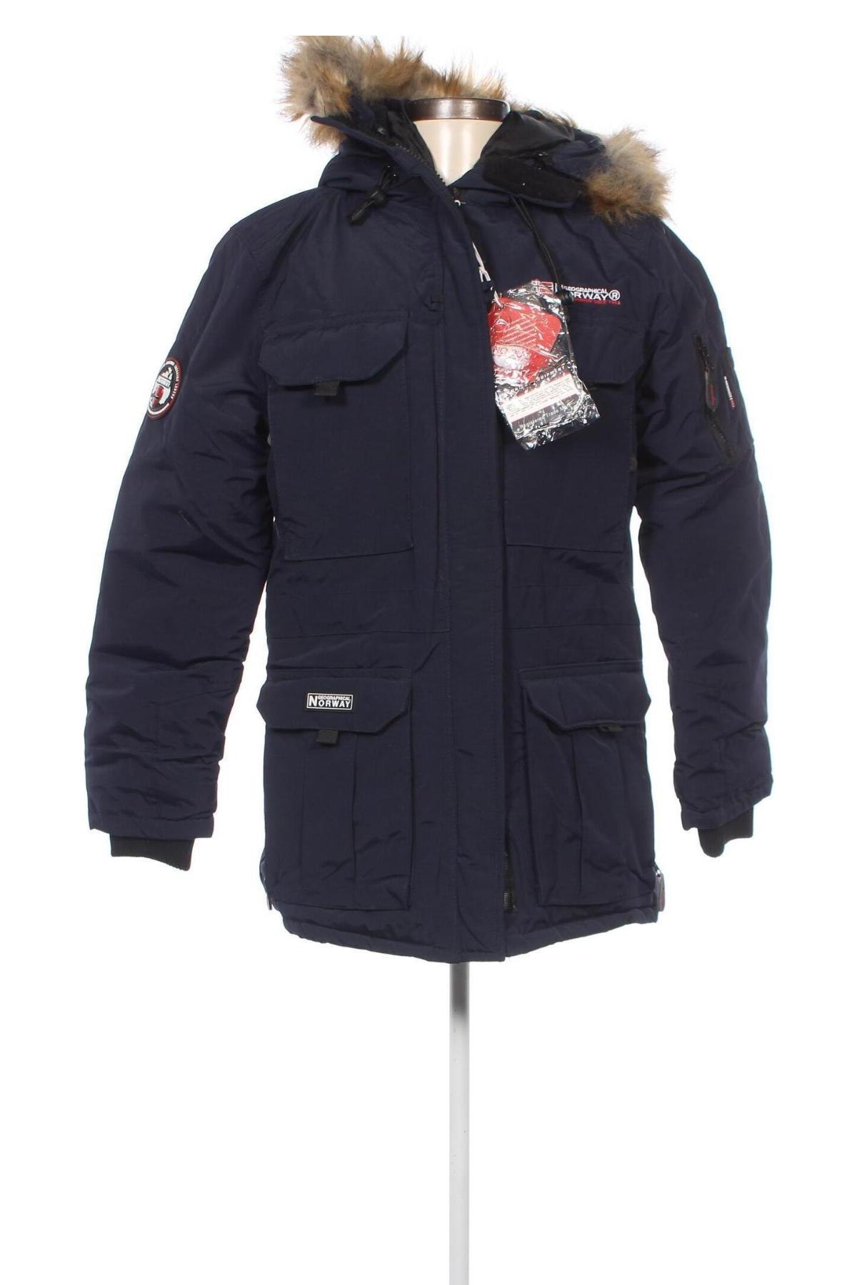 Γυναικείο μπουφάν Geographical Norway, Μέγεθος L, Χρώμα Μπλέ, Τιμή 75,03 €