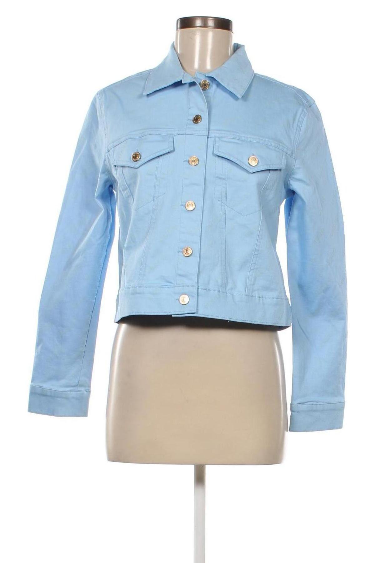 Γυναικείο μπουφάν Guess, Μέγεθος S, Χρώμα Μπλέ, Τιμή 25,36 €