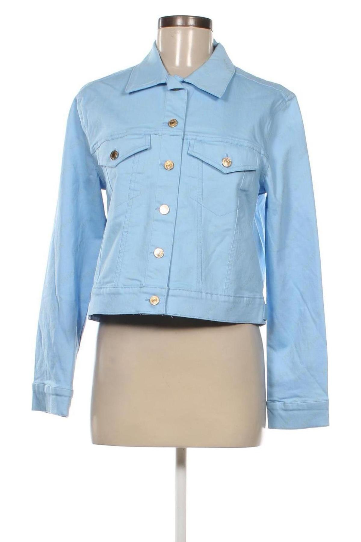 Γυναικείο μπουφάν Guess, Μέγεθος M, Χρώμα Μπλέ, Τιμή 126,80 €