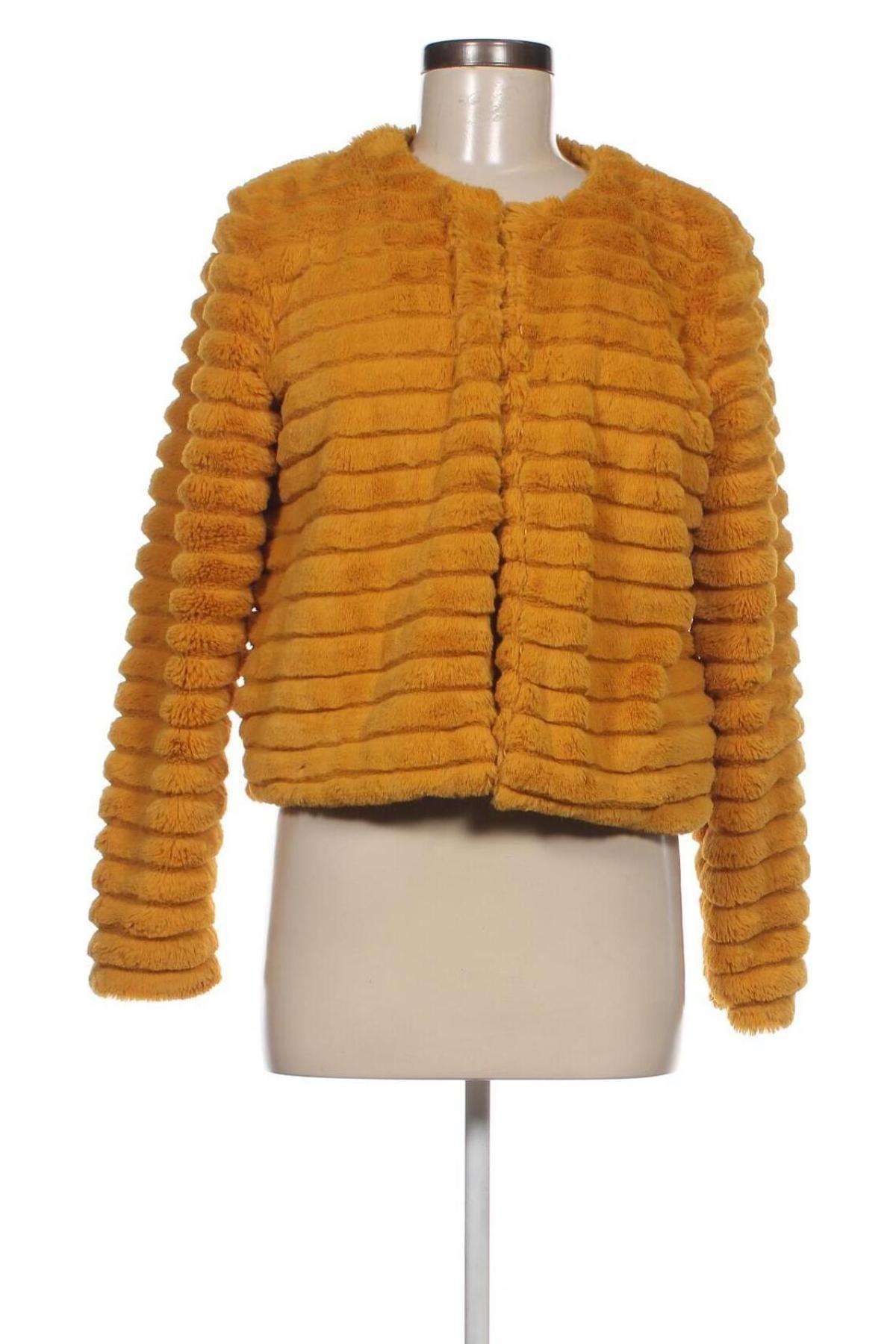 Γυναικείο μπουφάν Jacqueline De Yong, Μέγεθος M, Χρώμα Κίτρινο, Τιμή 16,15 €