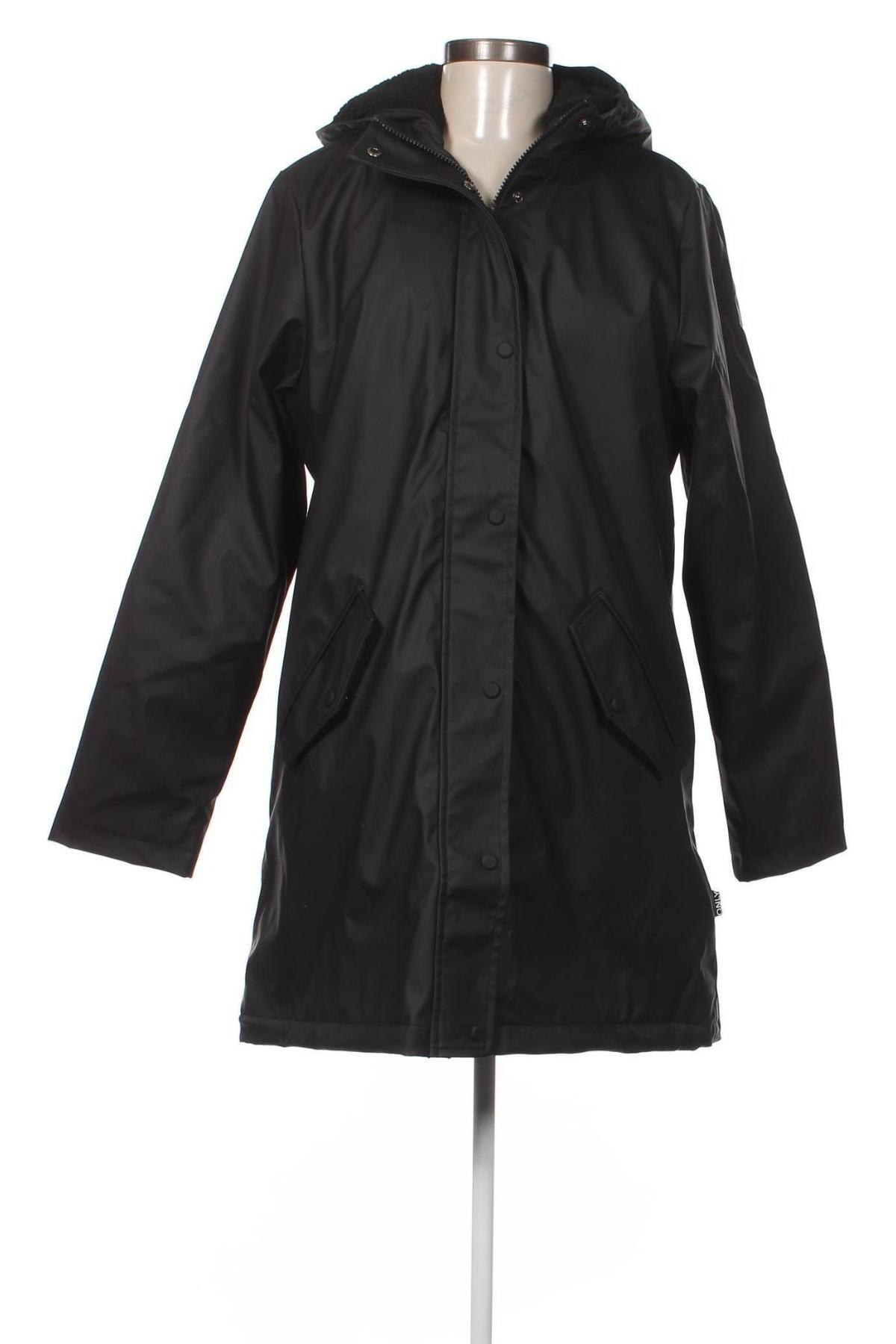 Γυναικείο μπουφάν ONLY, Μέγεθος L, Χρώμα Μαύρο, Τιμή 26,63 €