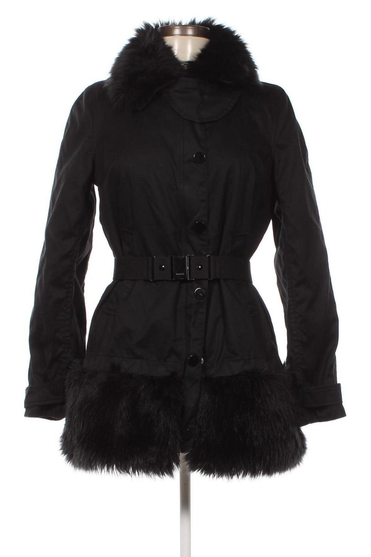 Γυναικείο μπουφάν Pinko, Μέγεθος M, Χρώμα Μαύρο, Τιμή 265,98 €