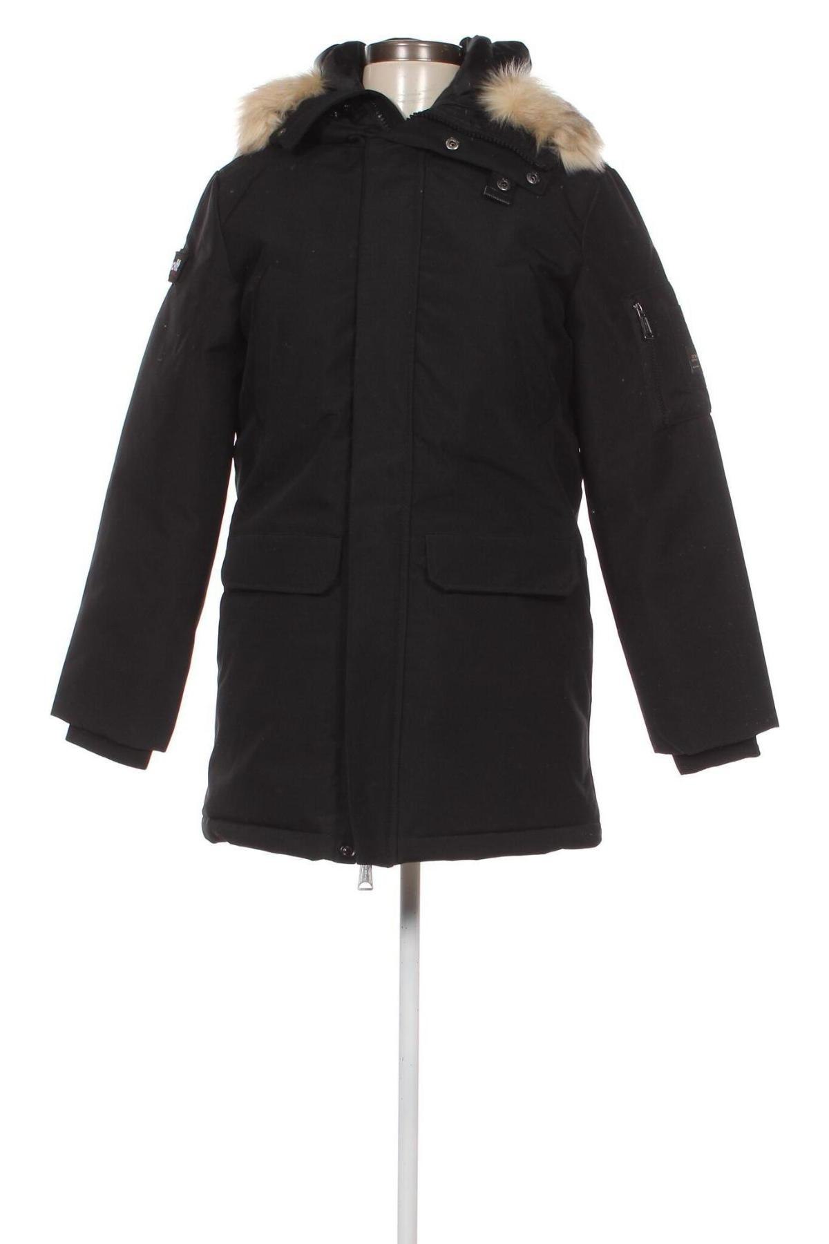 Γυναικείο μπουφάν Schott, Μέγεθος L, Χρώμα Μαύρο, Τιμή 75,03 €
