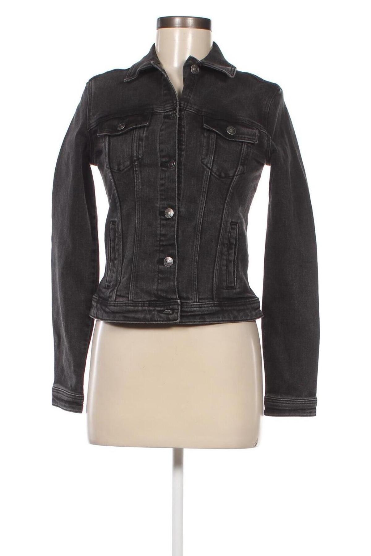 Γυναικείο μπουφάν Springfield, Μέγεθος S, Χρώμα Μαύρο, Τιμή 26,99 €