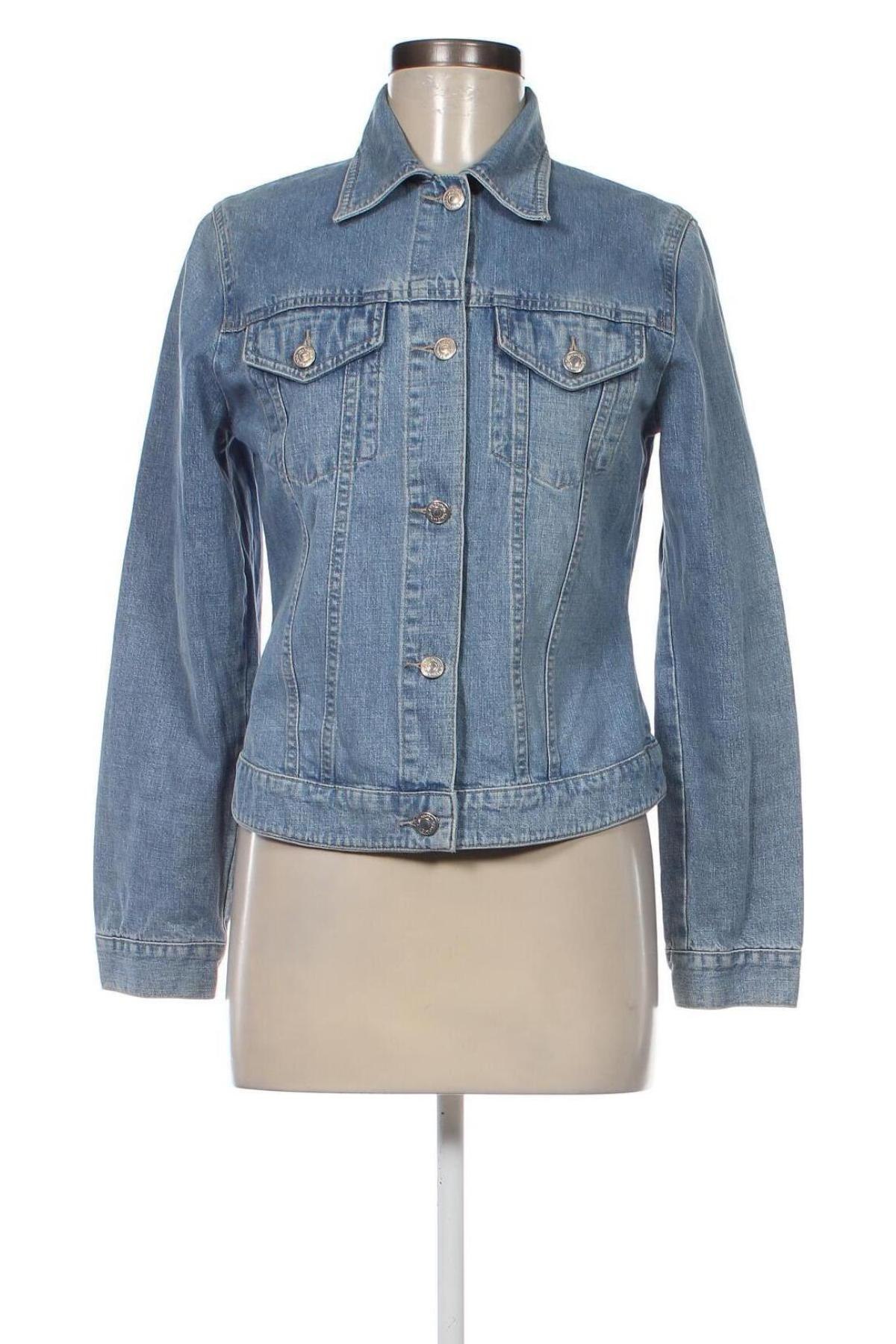 Γυναικείο μπουφάν Tom Tailor, Μέγεθος S, Χρώμα Μπλέ, Τιμή 10,46 €