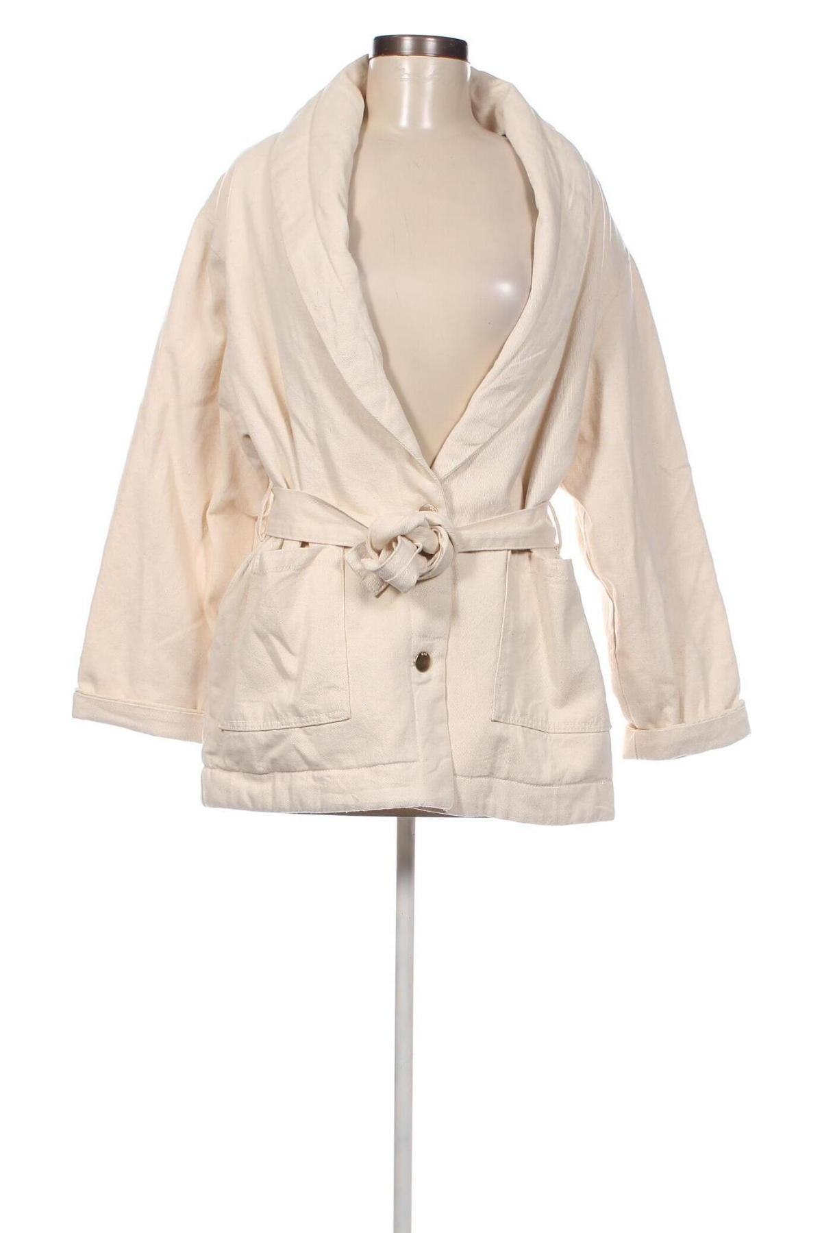 Γυναικείο μπουφάν Zara, Μέγεθος S, Χρώμα  Μπέζ, Τιμή 22,04 €