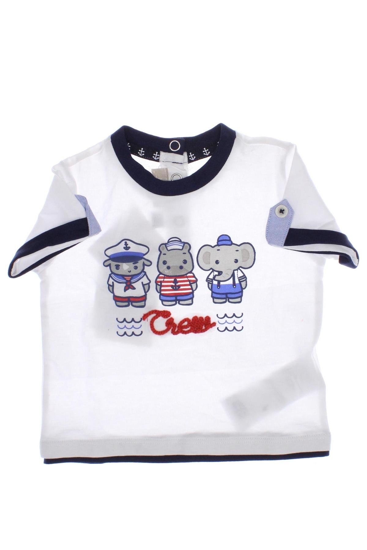 Kinder Shirt Chicco, Größe 6-9m/ 68-74 cm, Farbe Weiß, Preis 9,28 €