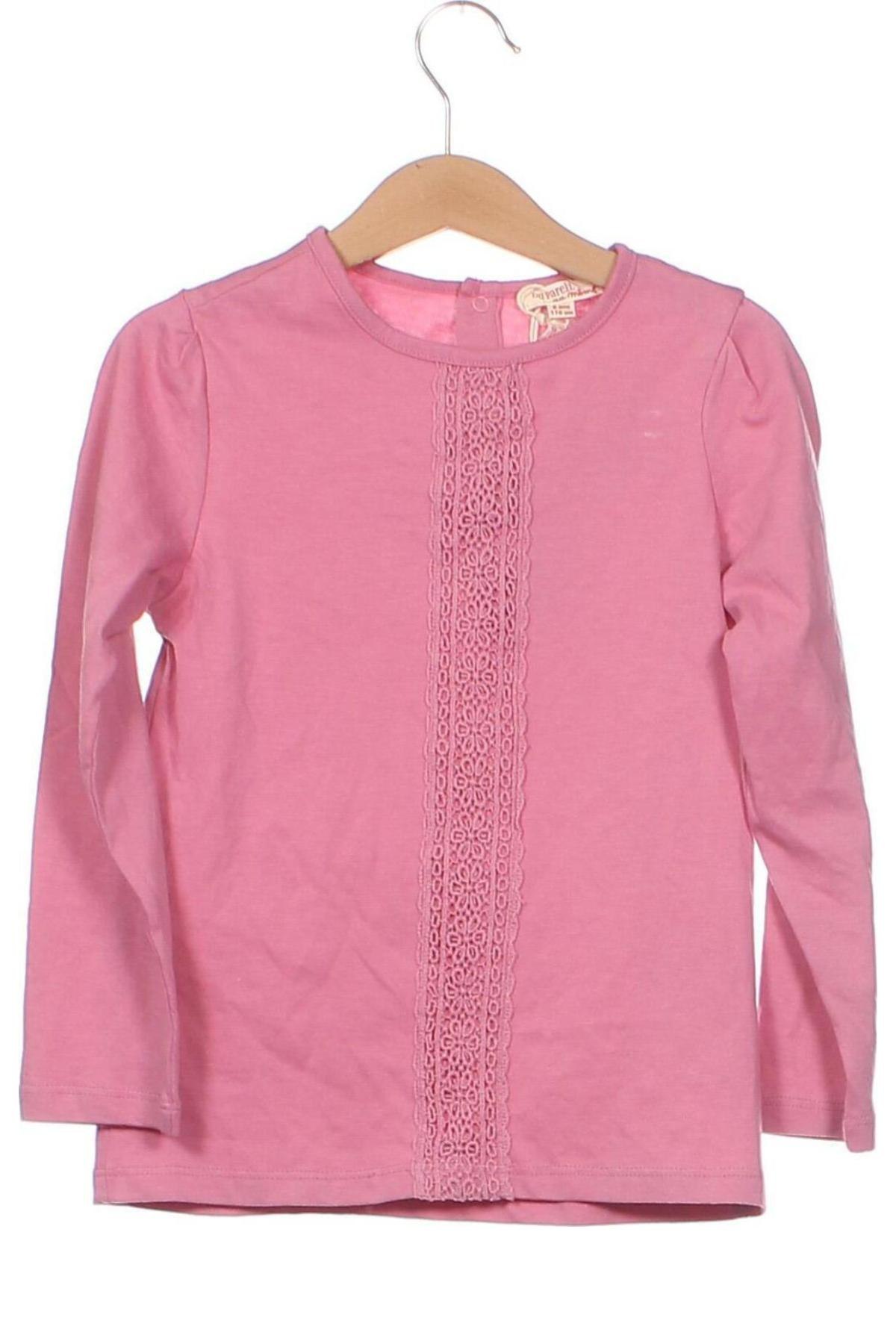 Dziecięca bluzka Du Pareil Au Meme, Rozmiar 5-6y/ 116-122 cm, Kolor Różowy, Cena 47,98 zł