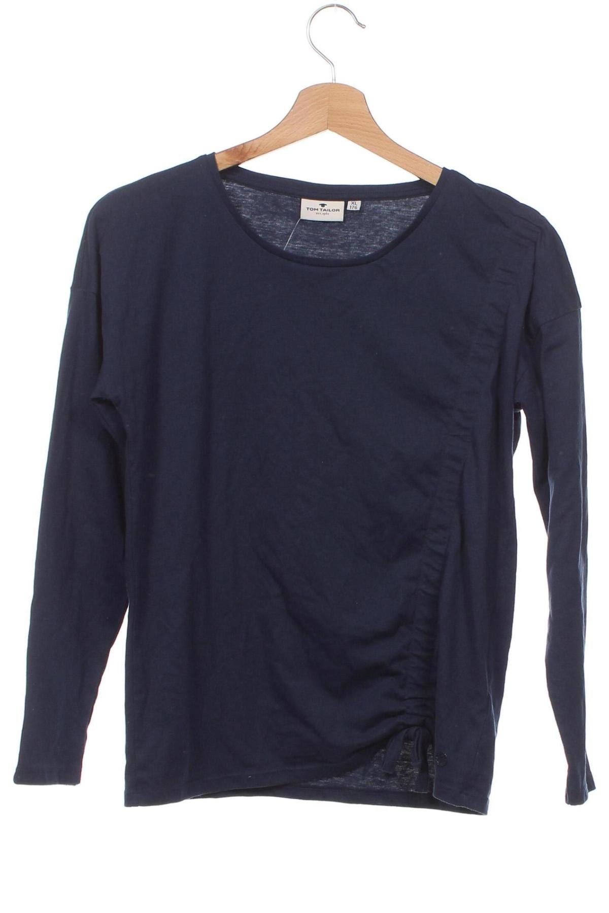 Kinder Shirt Tom Tailor, Größe 15-18y/ 170-176 cm, Farbe Blau, Preis 2,23 €