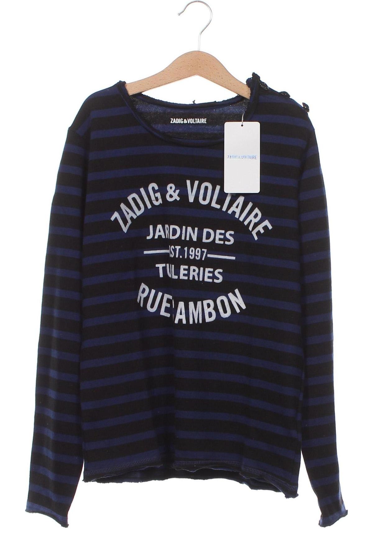 Детска блуза Zadig & Voltaire, Размер 13-14y/ 164-168 см, Цвят Многоцветен, Цена 77,00 лв.