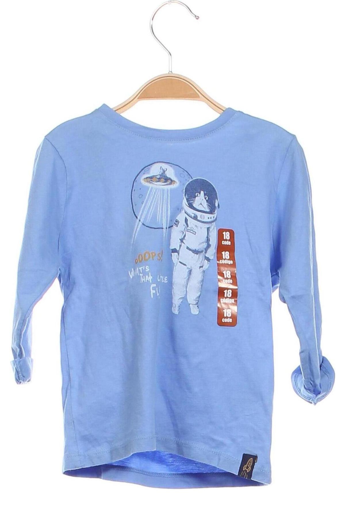 Kinder Shirt Zara, Größe 12-18m/ 80-86 cm, Farbe Blau, Preis € 13,84