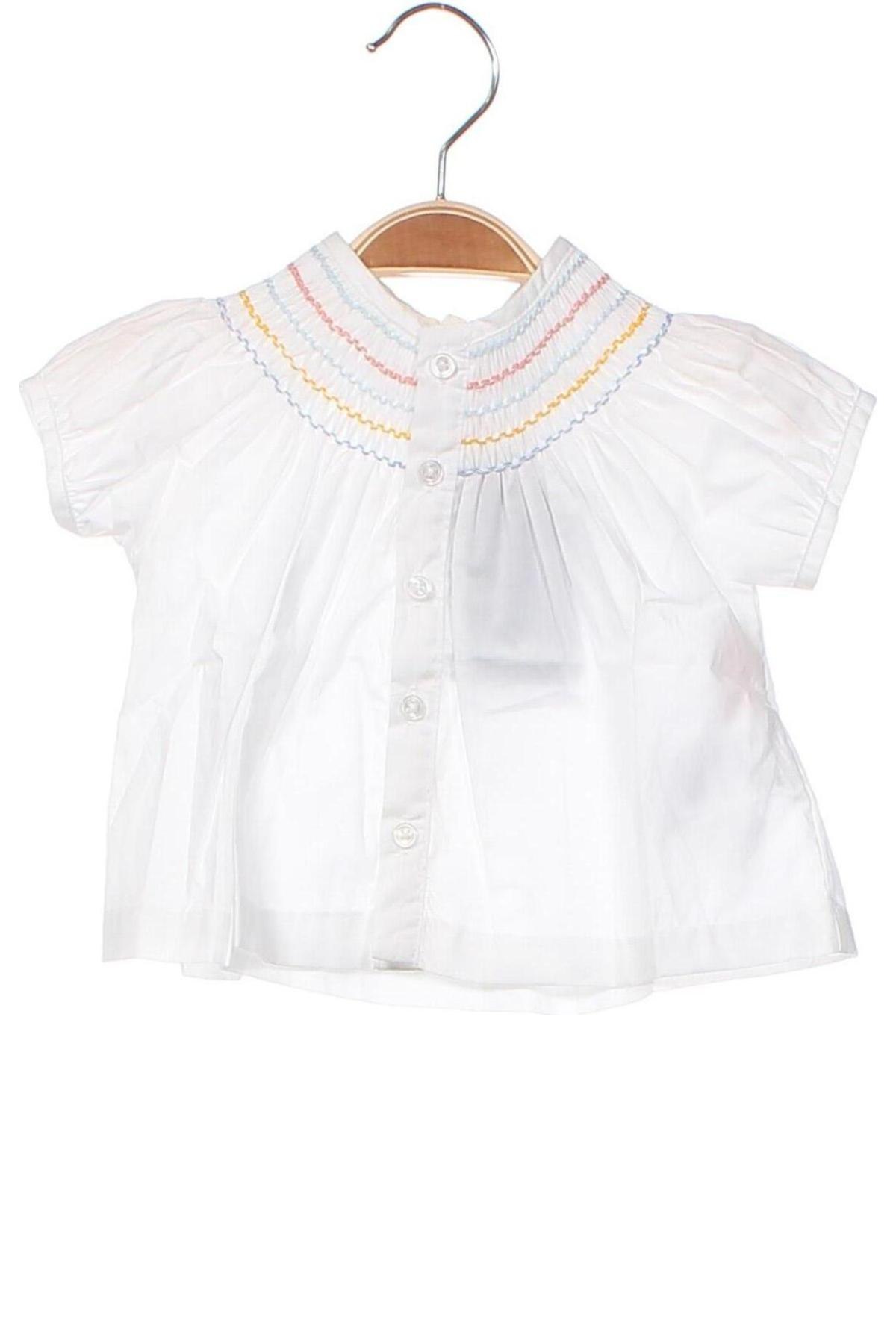 Kinderhemd Gocco, Größe 9-12m/ 74-80 cm, Farbe Weiß, Preis € 7,27