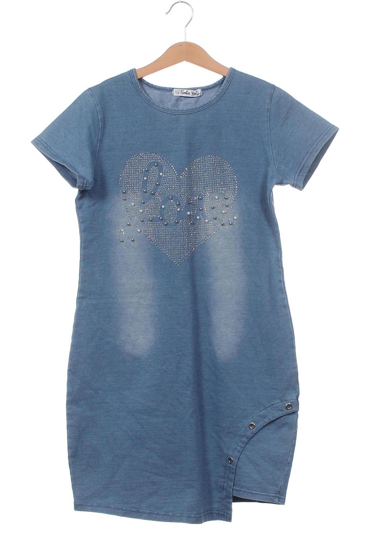 Rochie pentru copii, Mărime 12-13y/ 158-164 cm, Culoare Albastru, Preț 51,79 Lei