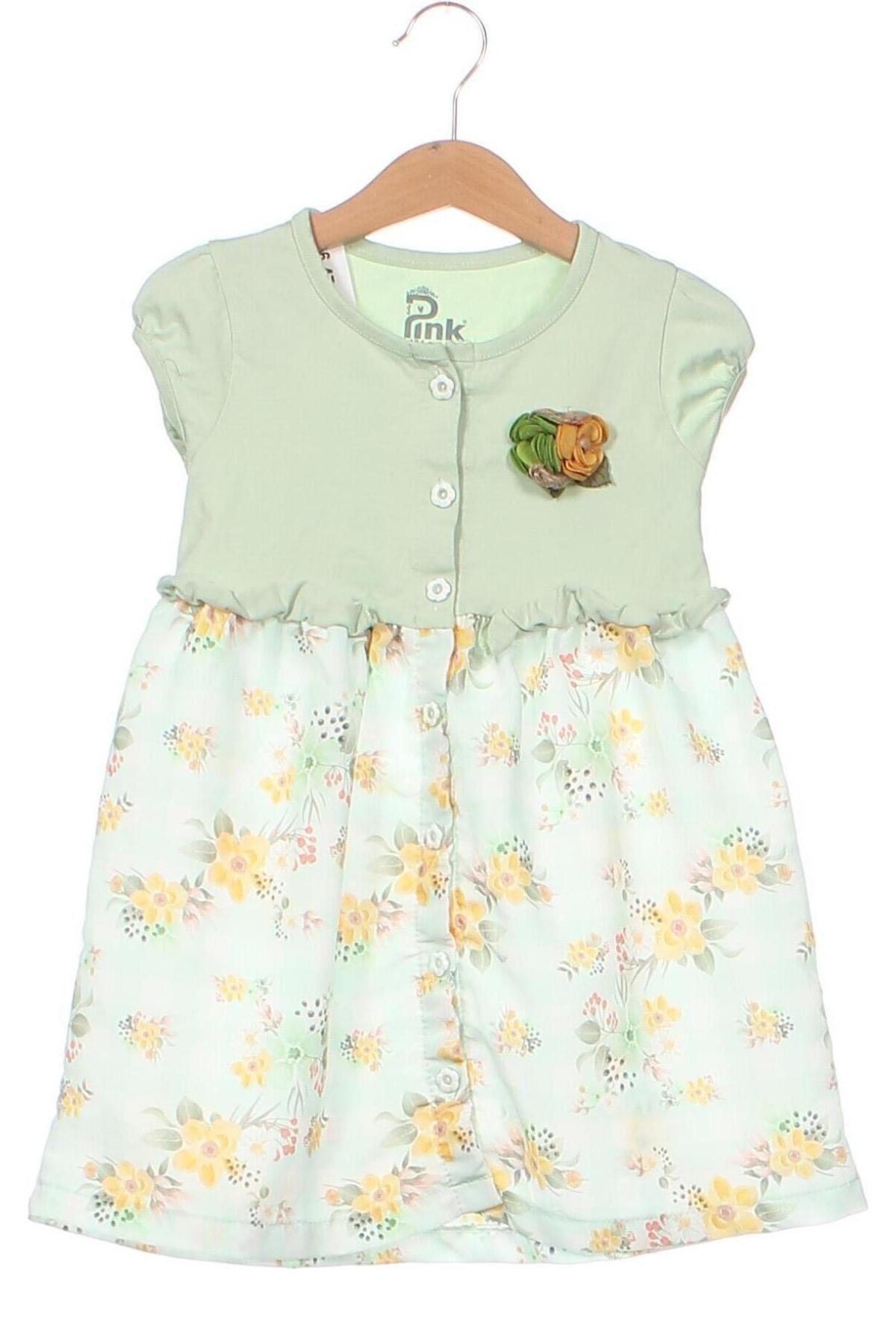 Kinderkleid, Größe 3-4y/ 104-110 cm, Farbe Grün, Preis 18,41 €