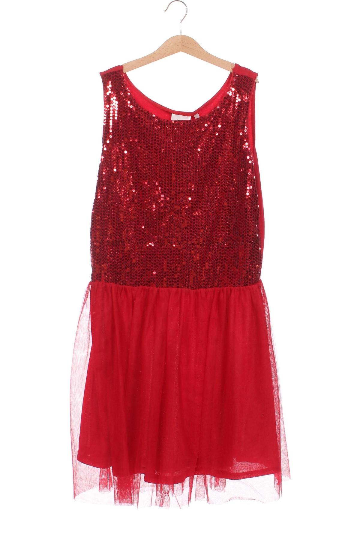 Детска рокля Bpc Bonprix Collection, Размер 14-15y/ 168-170 см, Цвят Червен, Цена 12,42 лв.