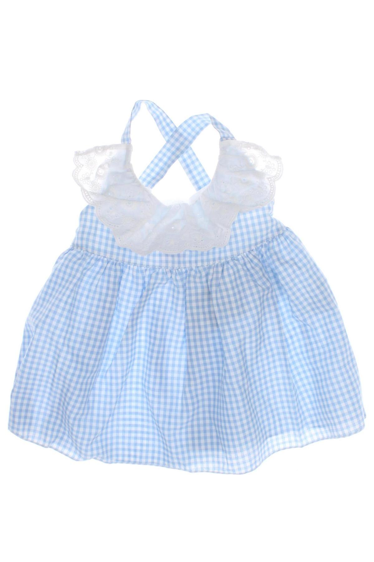Детска рокля Fina Ejerique, Размер 9-12m/ 74-80 см, Цвят Син, Цена 26,46 лв.