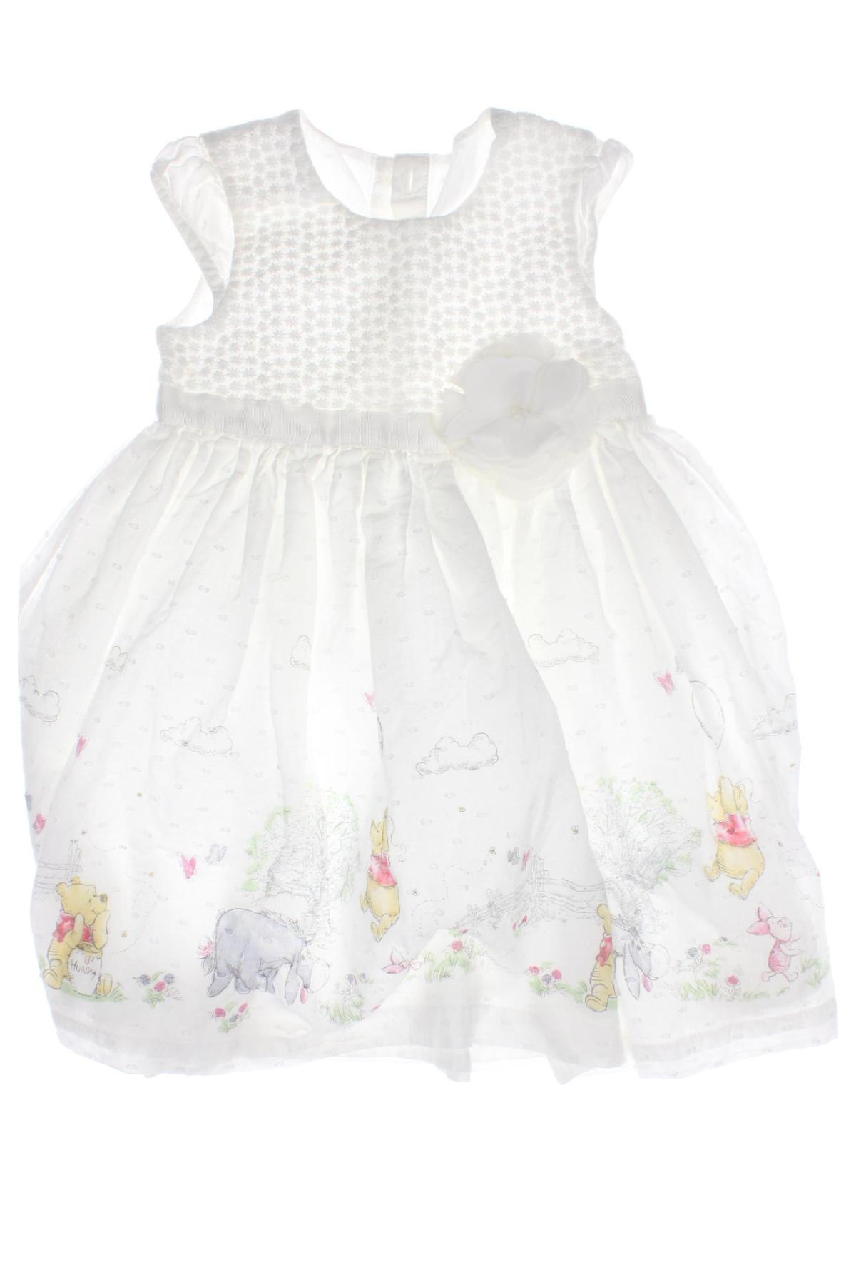 Детска рокля George, Размер 18-24m/ 86-98 см, Цвят Бял, Цена 32,00 лв.