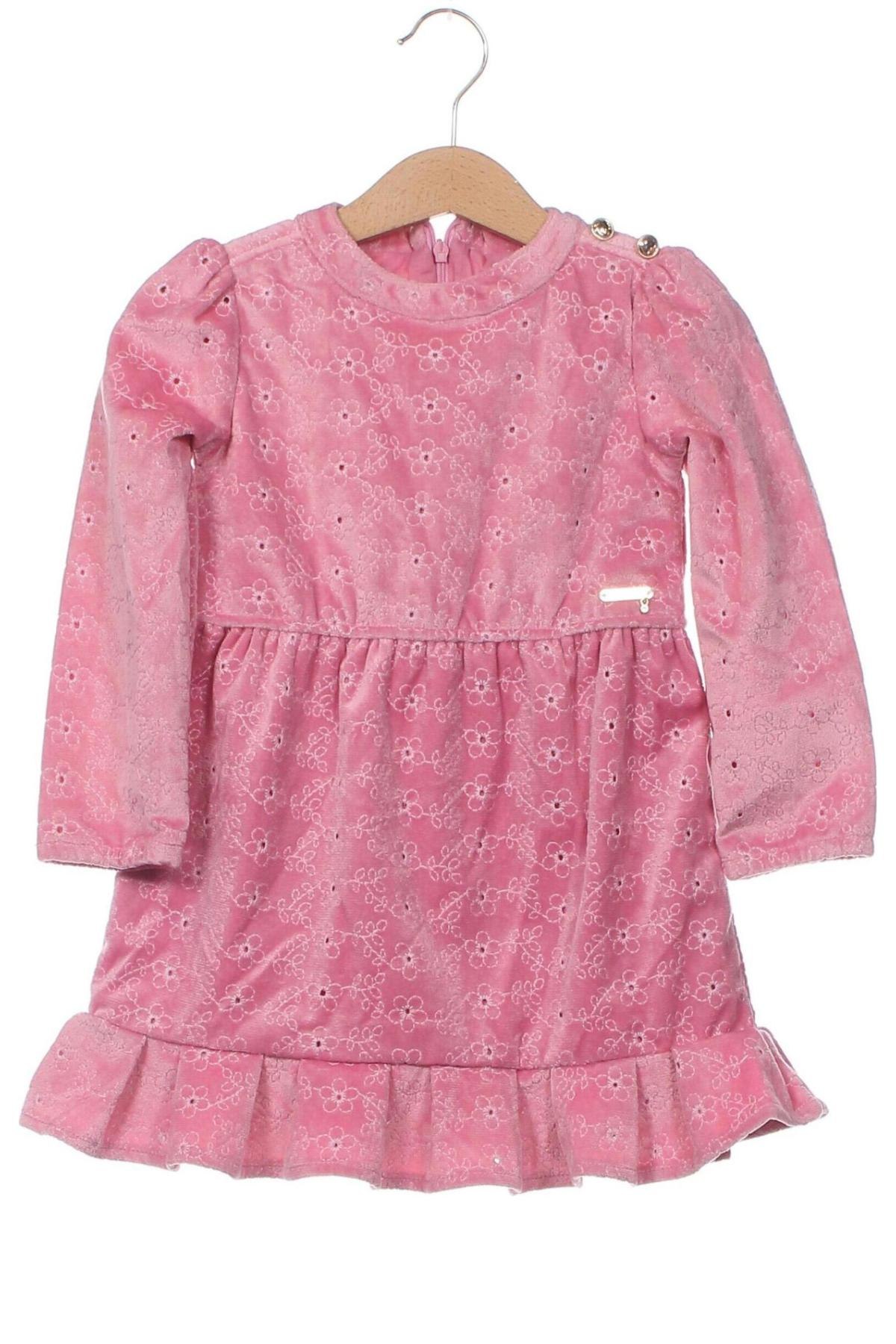 Kinderkleid Guess, Größe 18-24m/ 86-98 cm, Farbe Rosa, Preis € 61,34