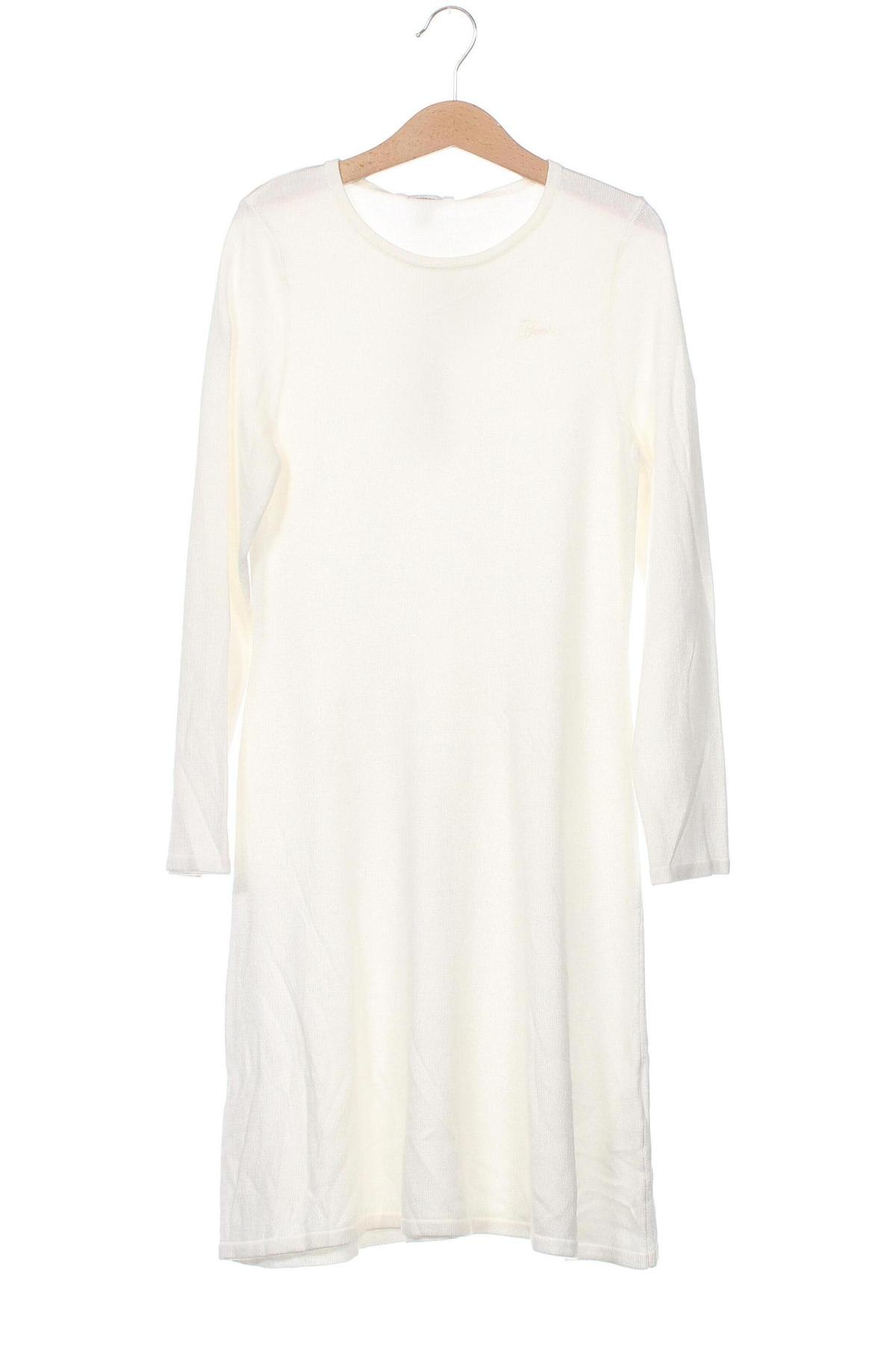 Детска рокля Guess, Размер 7-8y/ 128-134 см, Цвят Бял, Цена 159,00 лв.