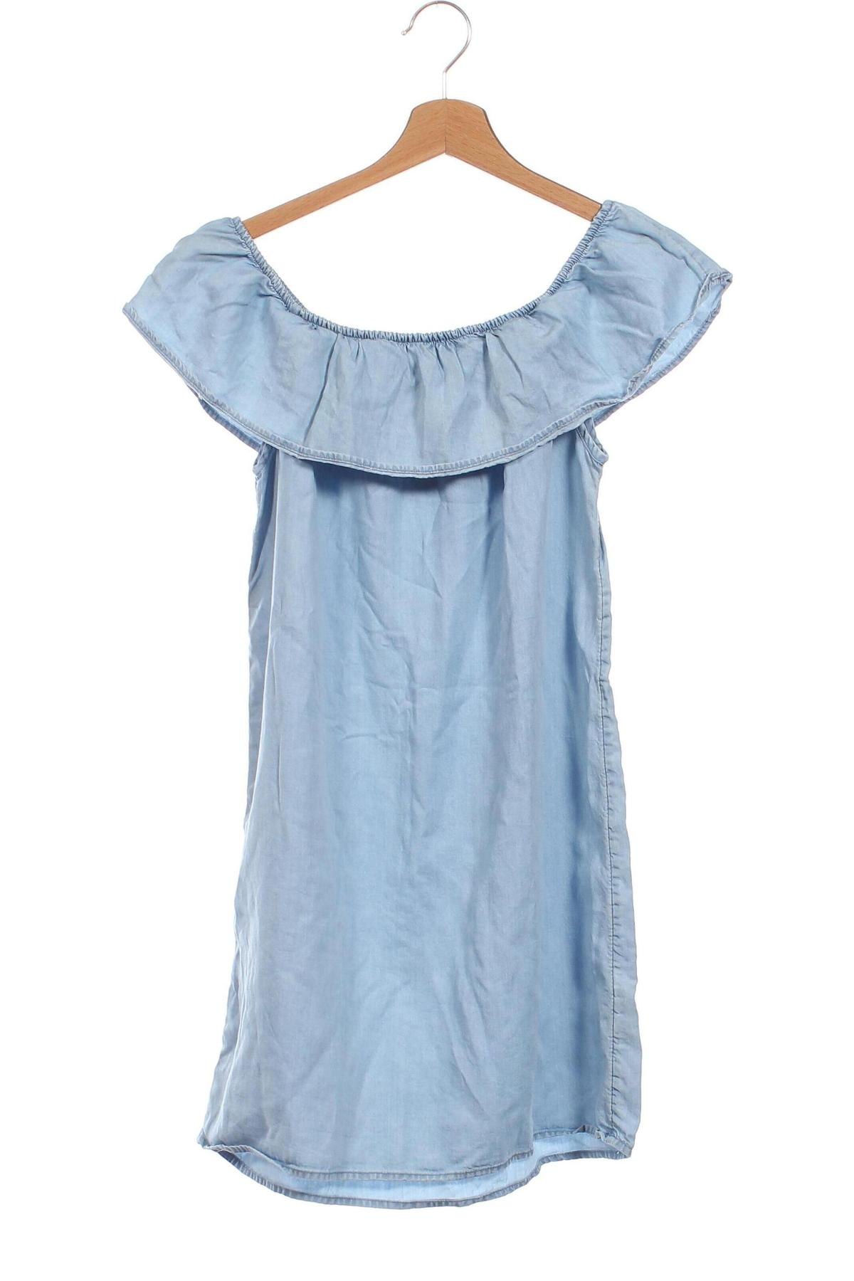 Детска рокля H&M, Размер 11-12y/ 152-158 см, Цвят Син, Цена 28,60 лв.
