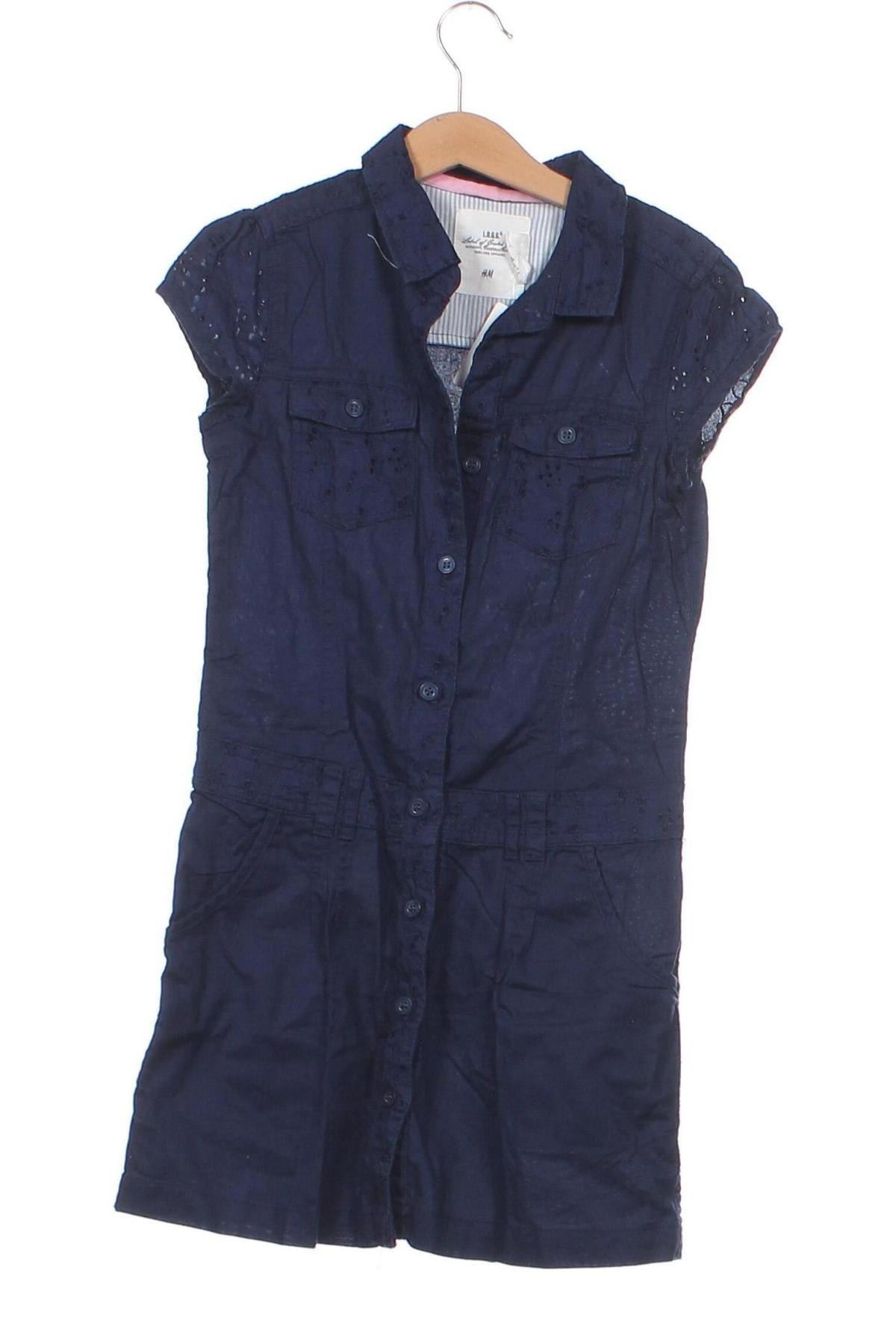 Detské šaty  H&M L.O.G.G., Veľkosť 9-10y/ 140-146 cm, Farba Modrá, Cena  11,82 €