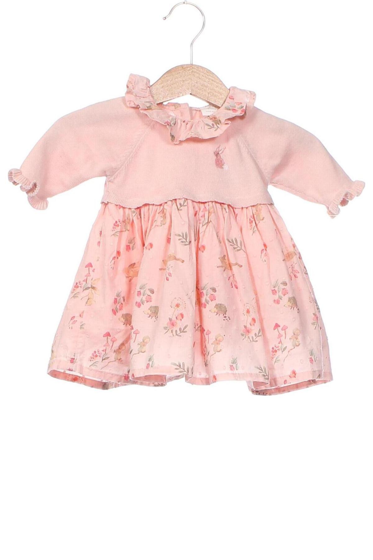 Dětské šaty  Next, Velikost 0-1m/ 50 cm, Barva Růžová, Cena  263,00 Kč