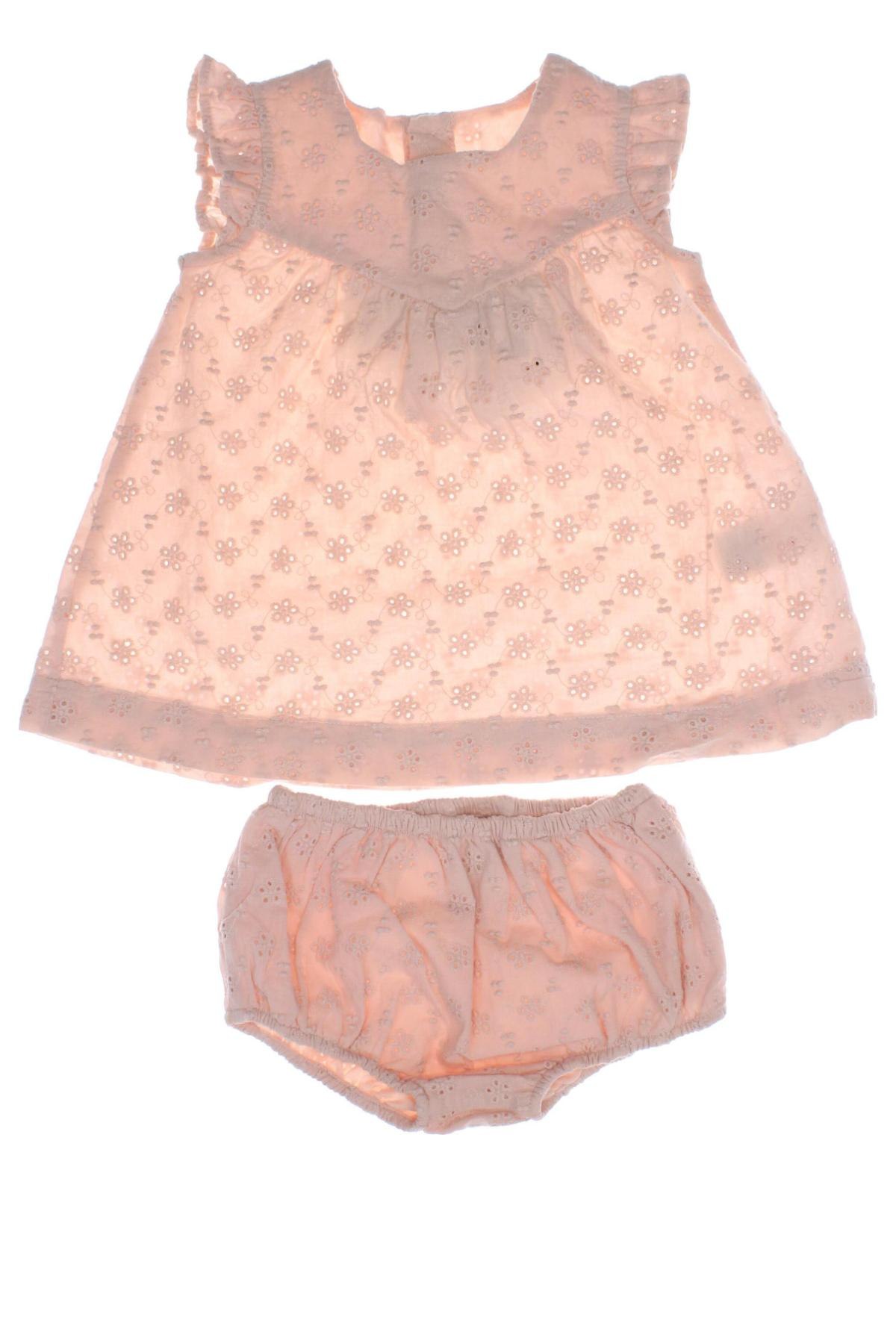 Детски комплект Petit Bateau, Размер 2-3m/ 56-62 см, Цвят Розов, Цена 89,00 лв.
