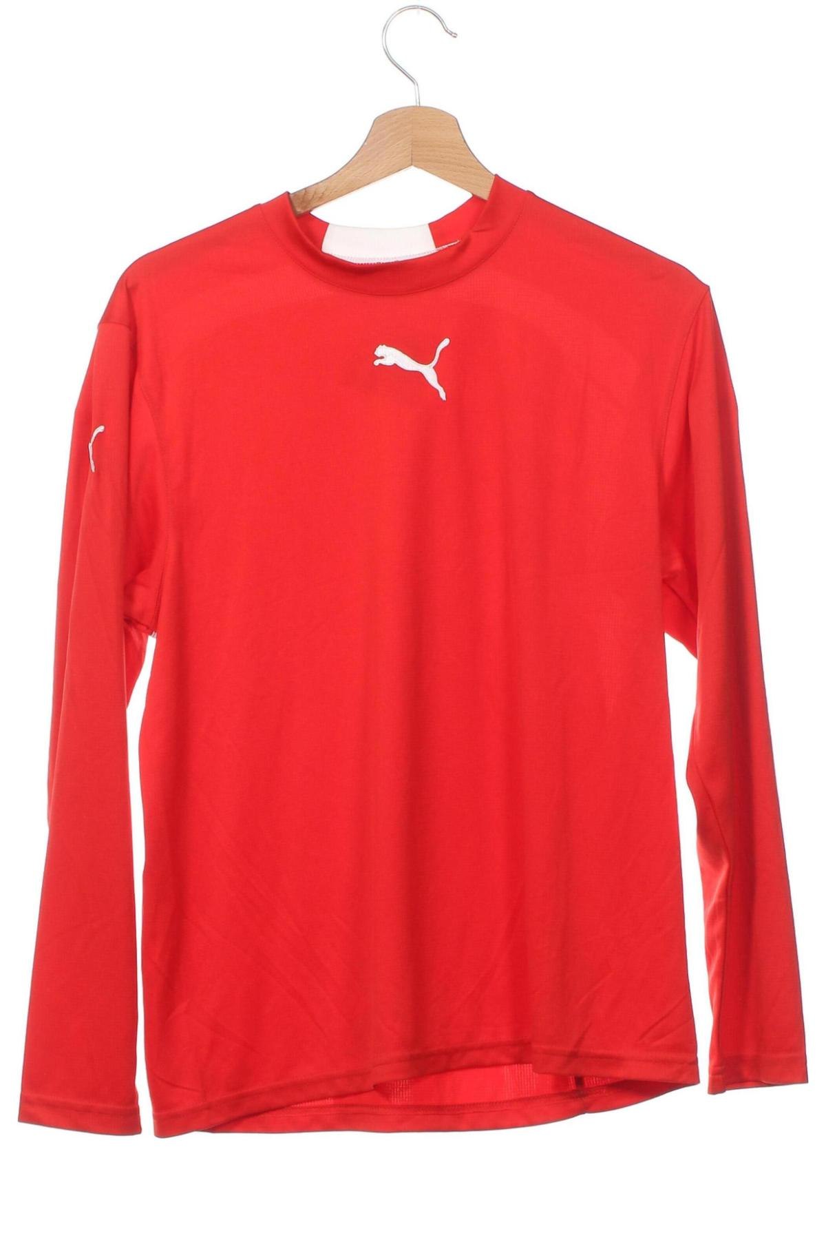 Παιδική μπλούζα αθλητική PUMA, Μέγεθος 13-14y/ 164-168 εκ., Χρώμα Κόκκινο, Τιμή 5,47 €