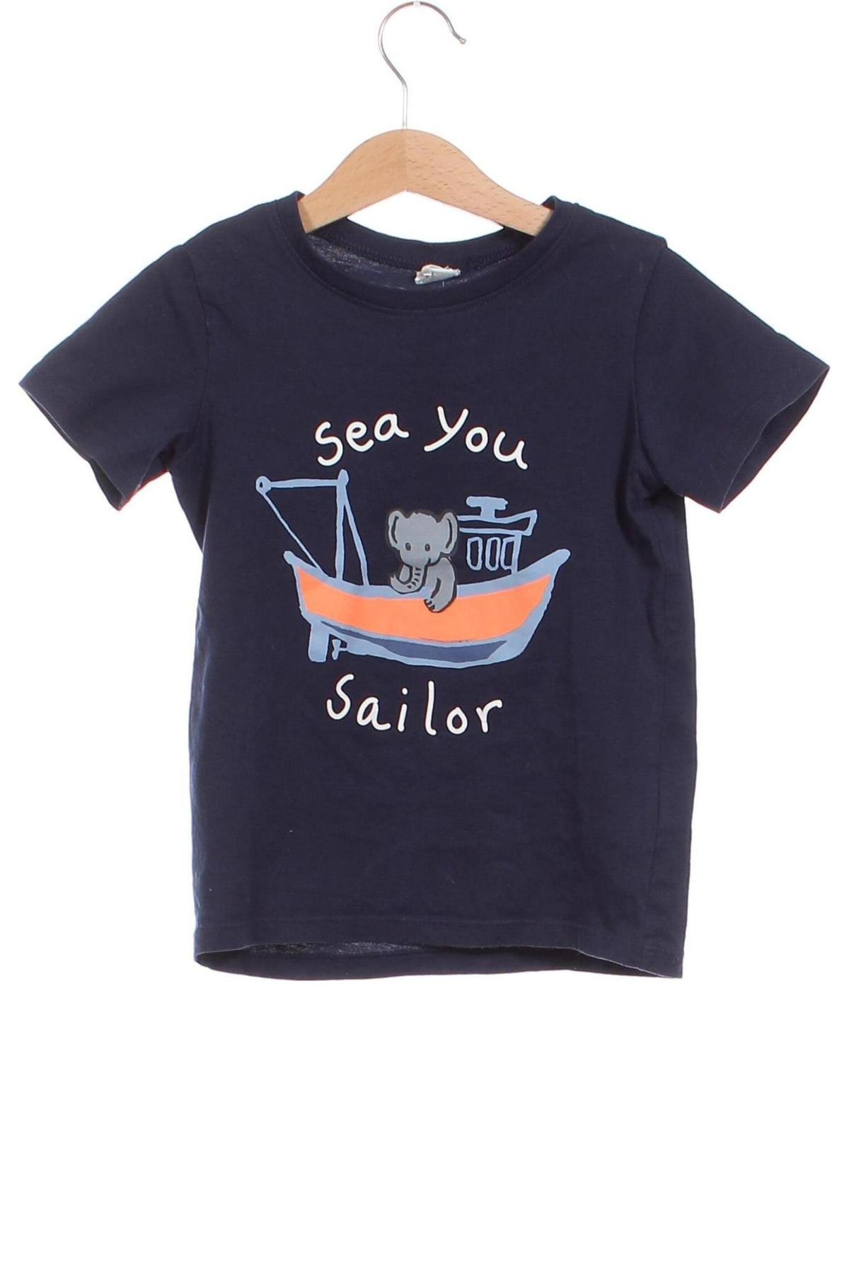 Παιδικό μπλουζάκι H&M, Μέγεθος 3-4y/ 104-110 εκ., Χρώμα Μπλέ, Τιμή 6,02 €